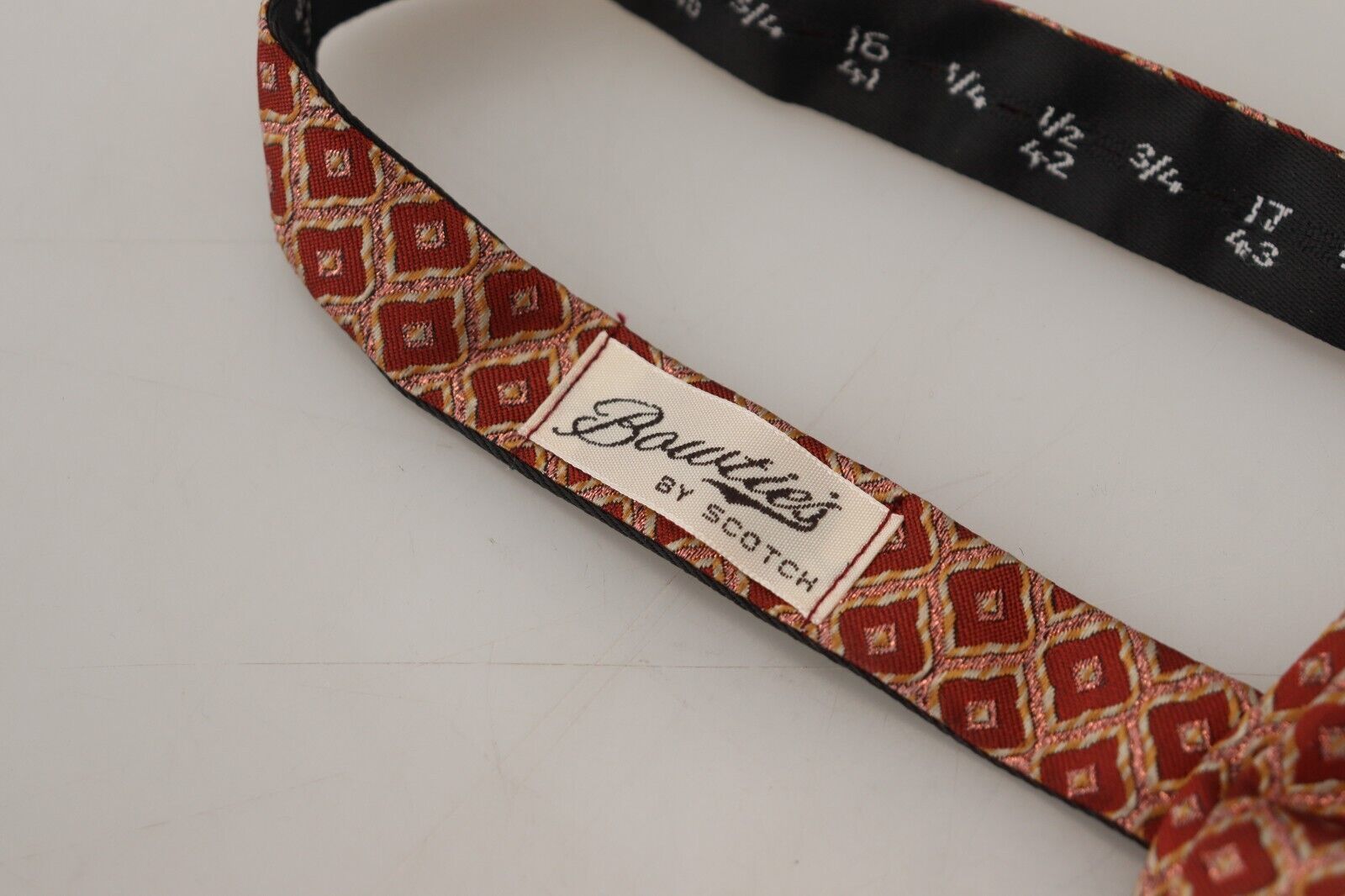 Scotch & Soda Multicolor Silk Adjustable Neck Papillon Men Bow Tie Scotch & Soda