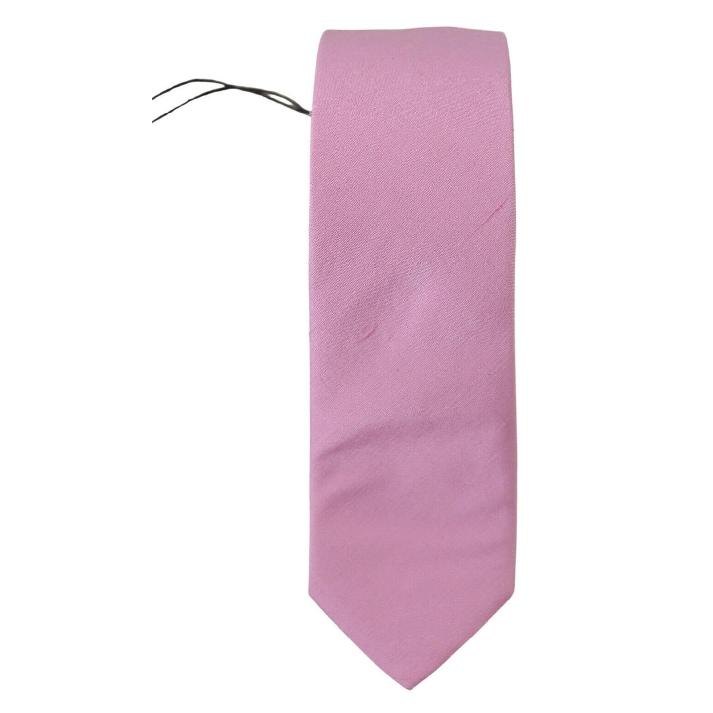 Daniele Alessandrini Pink Classic Men Necktie Accessory Silk Tie