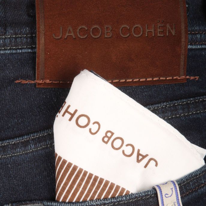 Jacob Cohen Blue Cotton Men's Jeans Jacob Cohen