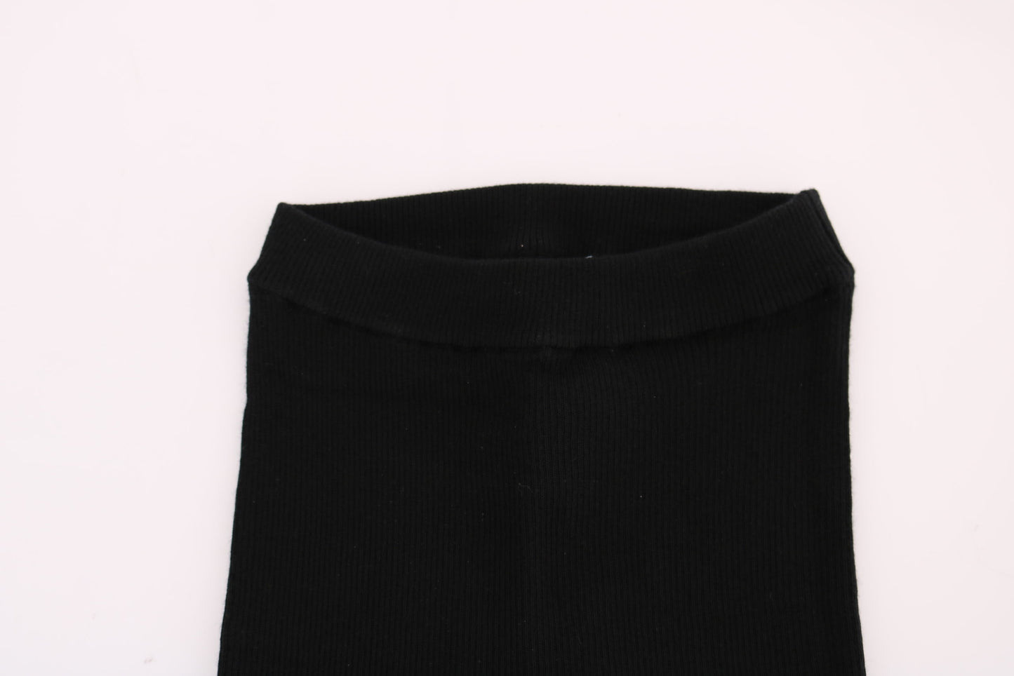 Dolce & Gabbana Black Slim Fit Women Cashmere Pants Dolce & Gabbana
