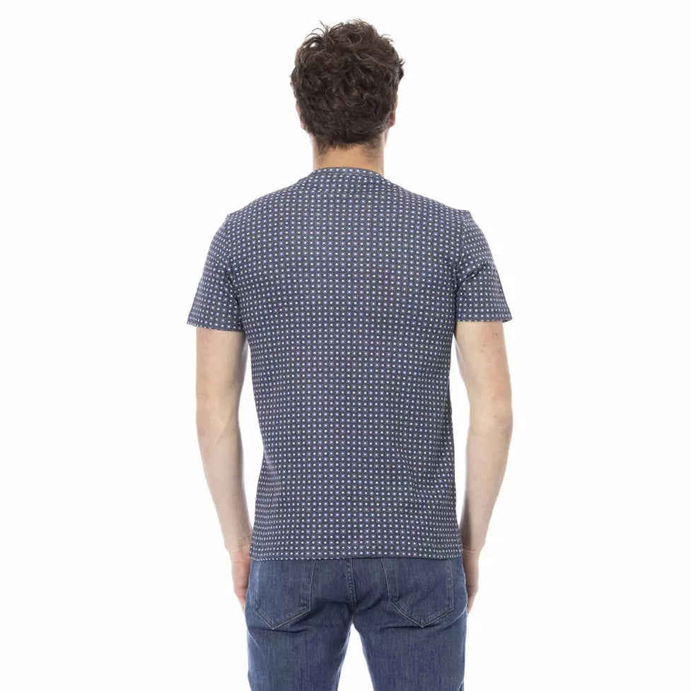 Baldinini Trend Gray Cotton T-Shirt