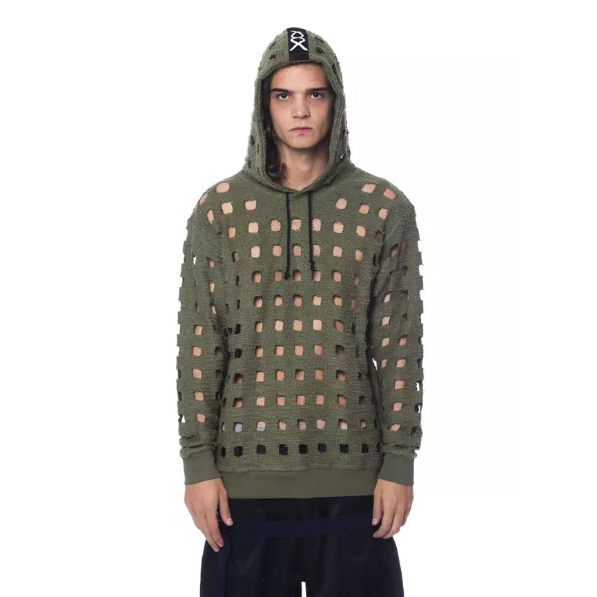Nicolo Tonetto Army Cotton Men Sweater