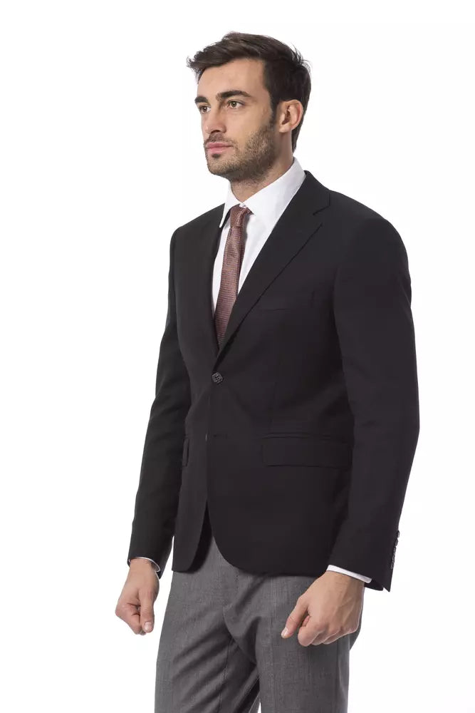 Billionaire Italian Couture Black Wool Mens Blazer Billionaire Italian Couture