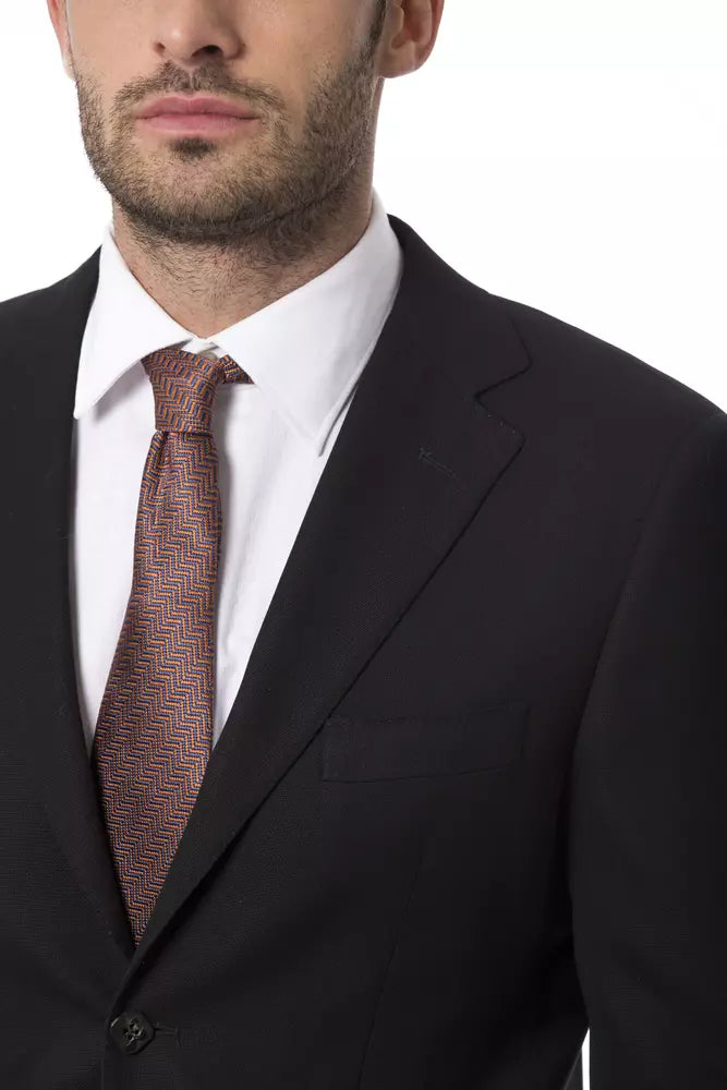 Billionaire Italian Couture Black Wool Mens Blazer Billionaire Italian Couture