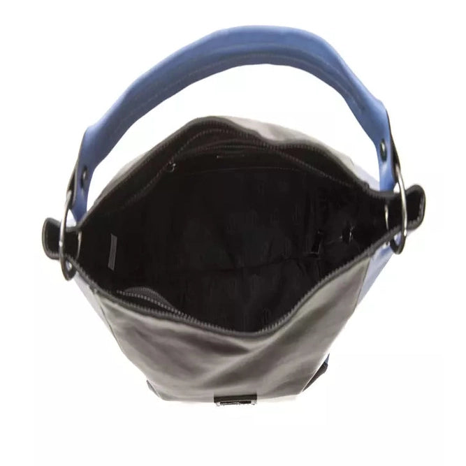 Pompei Donatella Black Leather Women Shoulder Bag