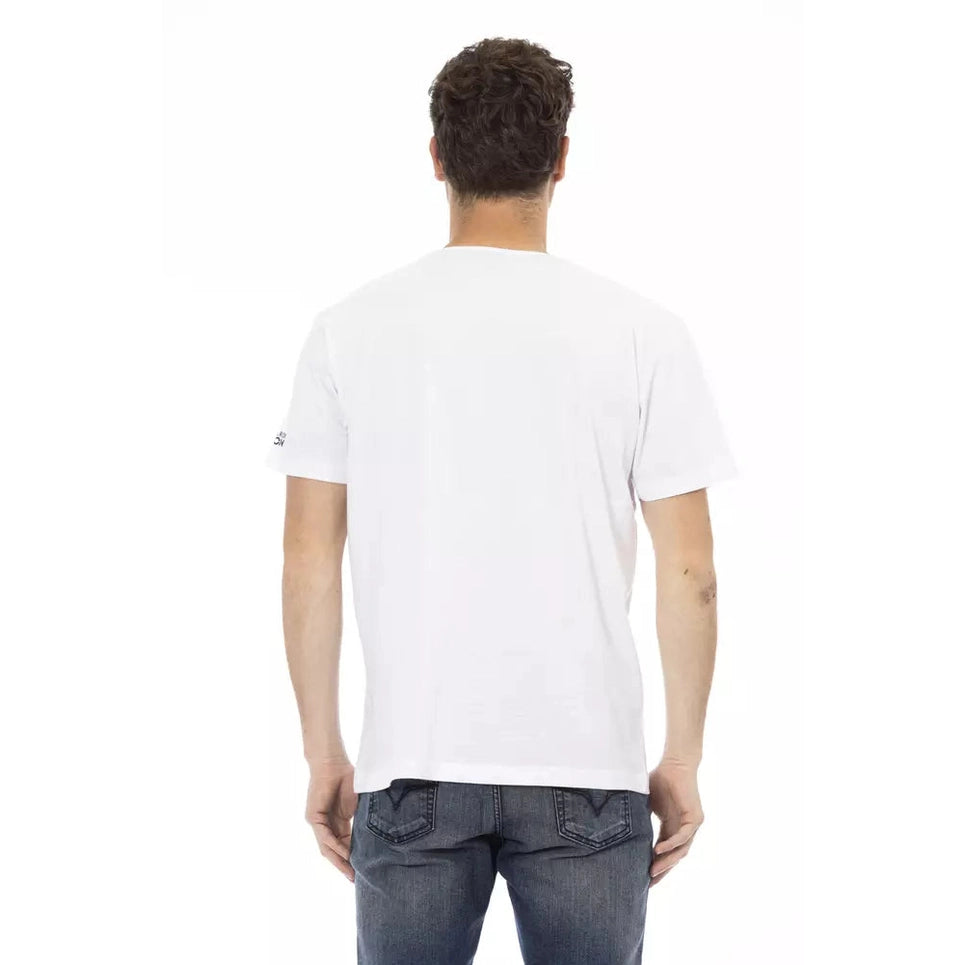 Trussardi Action White Cotton Men's T-Shirt