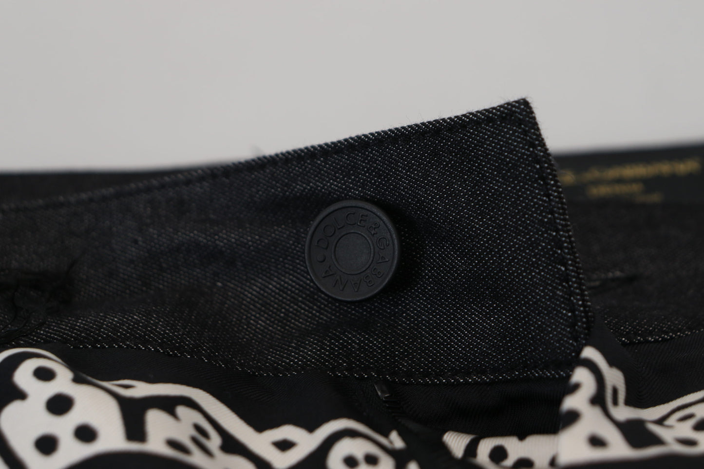 Dolce & Gabbana Black Silk Bandana Print Pants Dolce & Gabbana