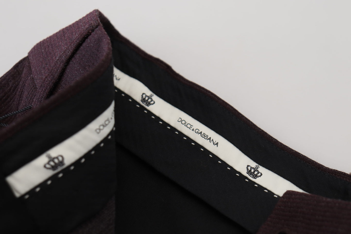 Dolce & Gabbana Brown Cotton Chino Men Pants Dolce & Gabbana