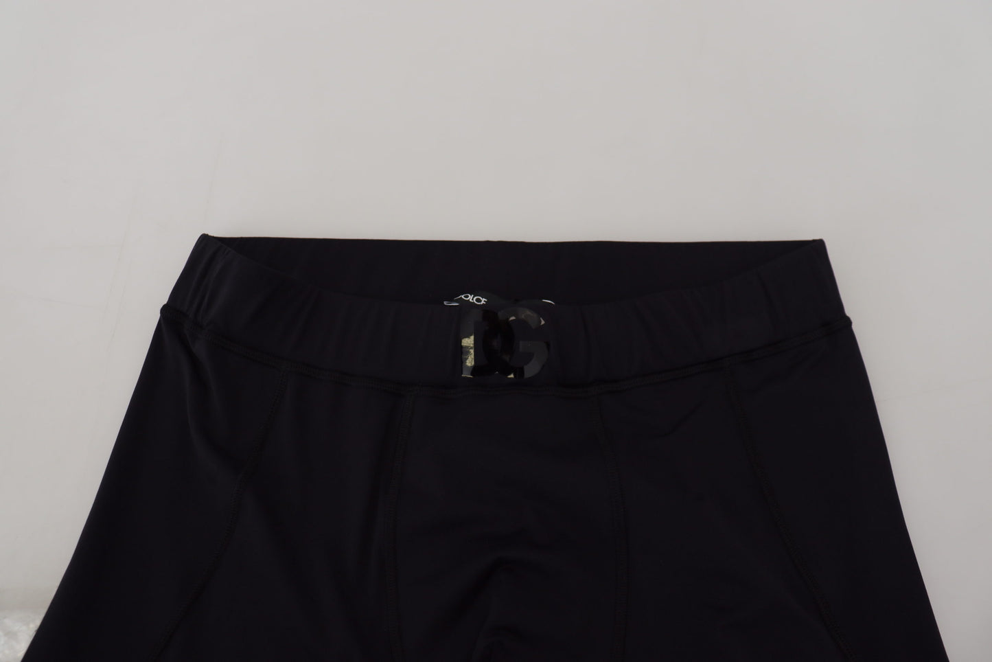Dolce & Gabbana Black Nylon Slim Fit Stretch Pants Dolce & Gabbana