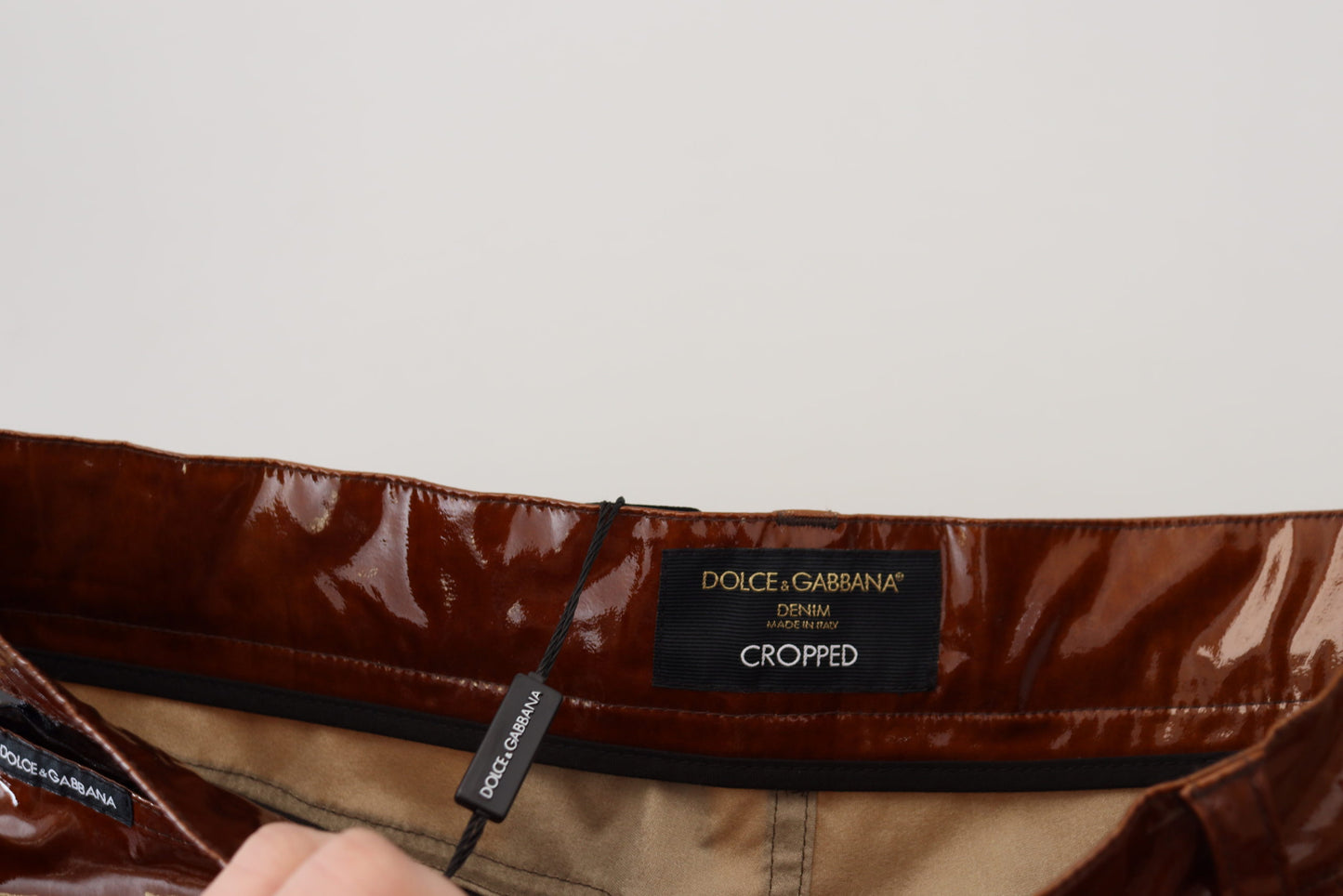 Dolce & Gabbana Multicolor Shining Slim Fit Men Denim Jeans Dolce & Gabbana