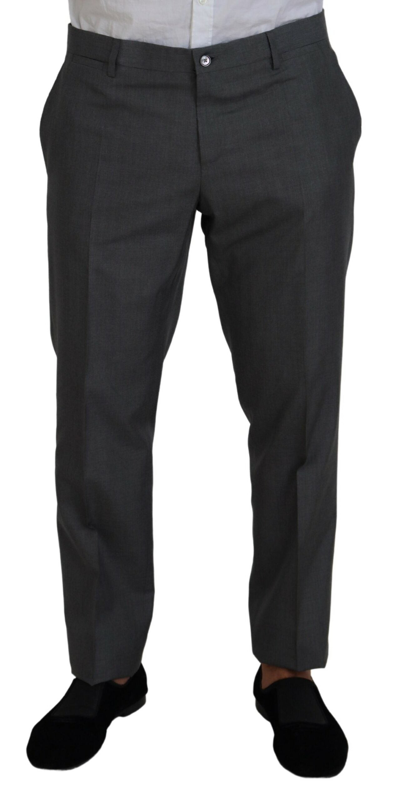 Dolce & Gabbana Gray MARTINI 3 Piece Slim Fit Suit Dolce & Gabbana