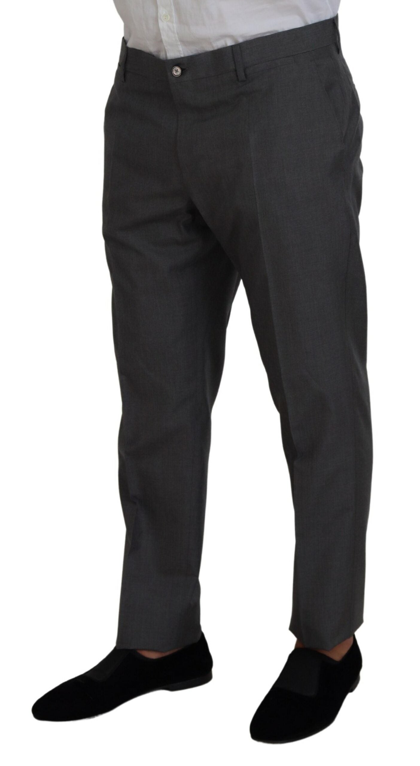 Dolce & Gabbana Gray MARTINI 3 Piece Slim Fit Suit Dolce & Gabbana