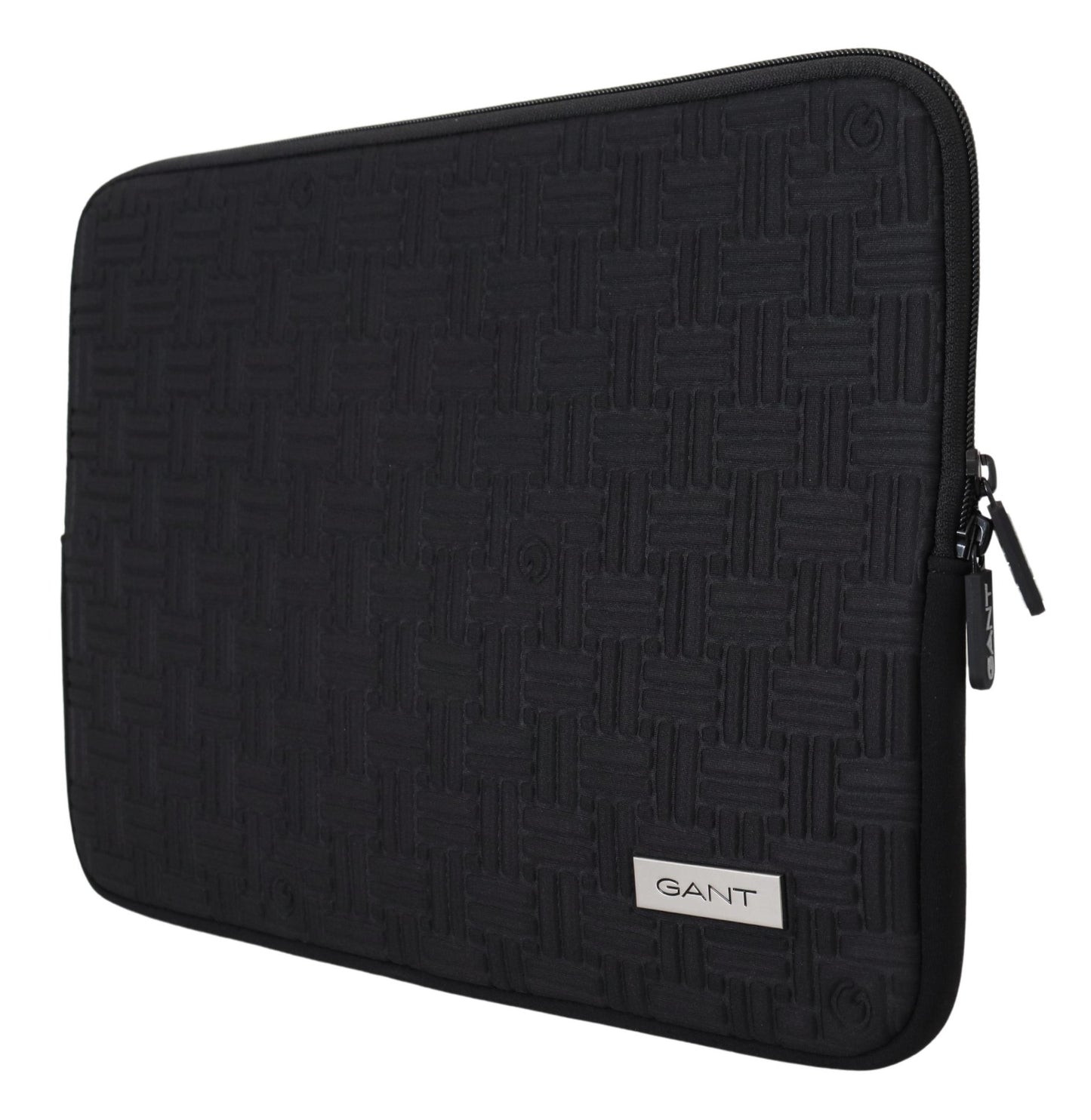Gant Black Padded Pouch Bag Zipper Cover Sleeve Case Gant