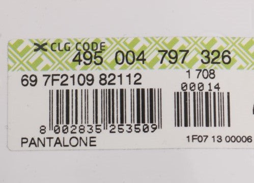 GF Ferre Black Cotton Stretch Chinos Pants GF Ferre