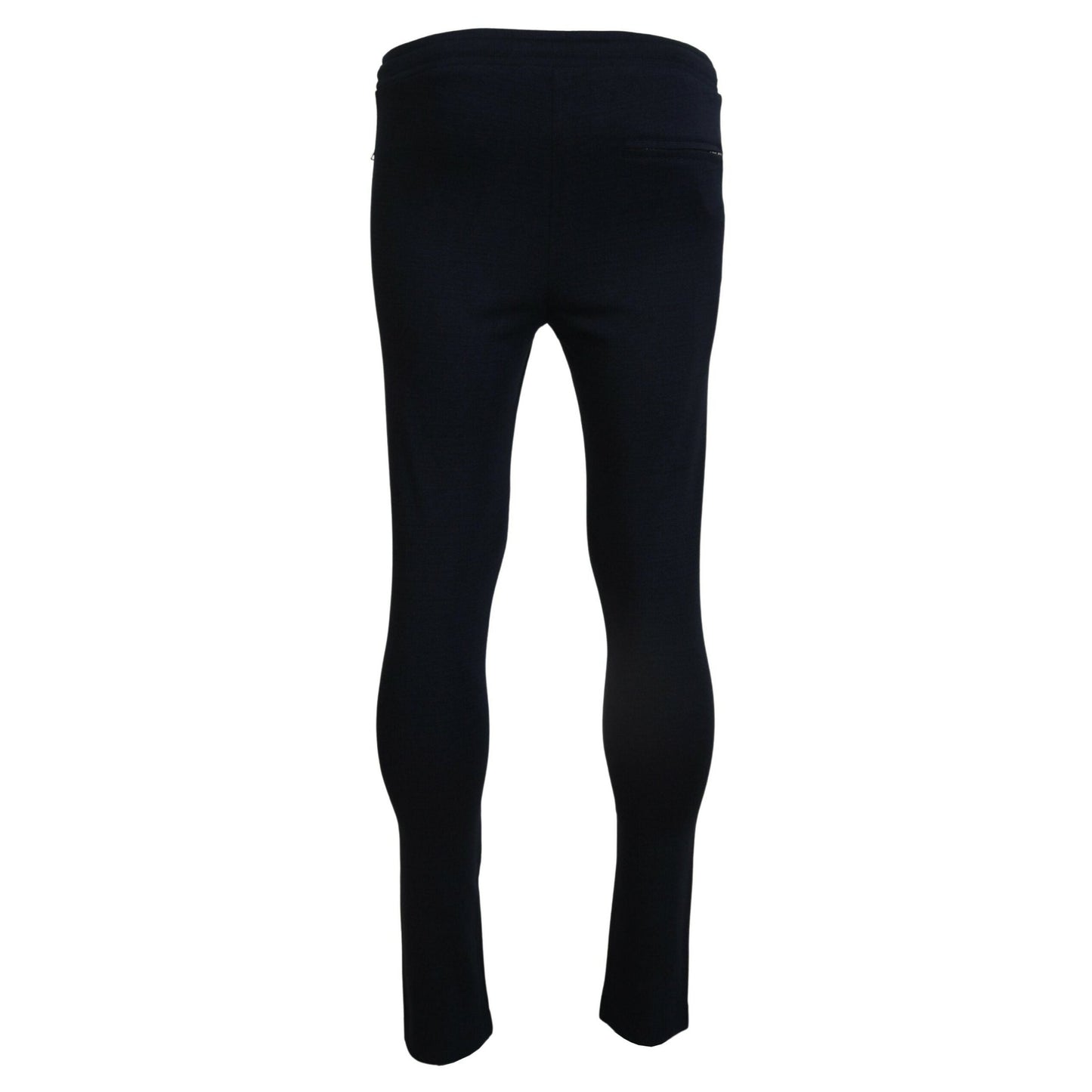 Dolce & Gabbana Blue Mens Sport Cotton Sweatpants Pants Dolce & Gabbana