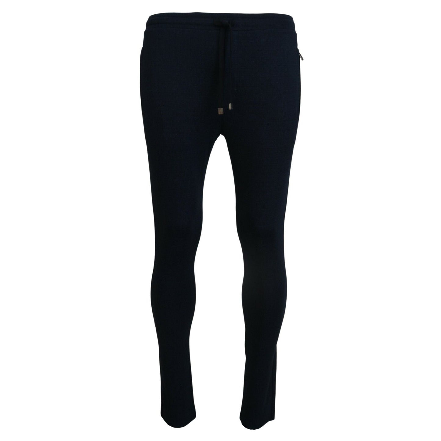 Dolce & Gabbana Blue Mens Sport Cotton Sweatpants Pants Dolce & Gabbana