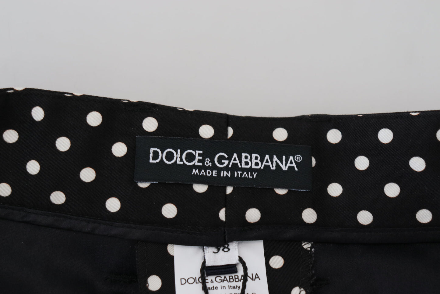 Dolce & Gabbana Multicolor Polka Dots High Waist Pants Dolce & Gabbana