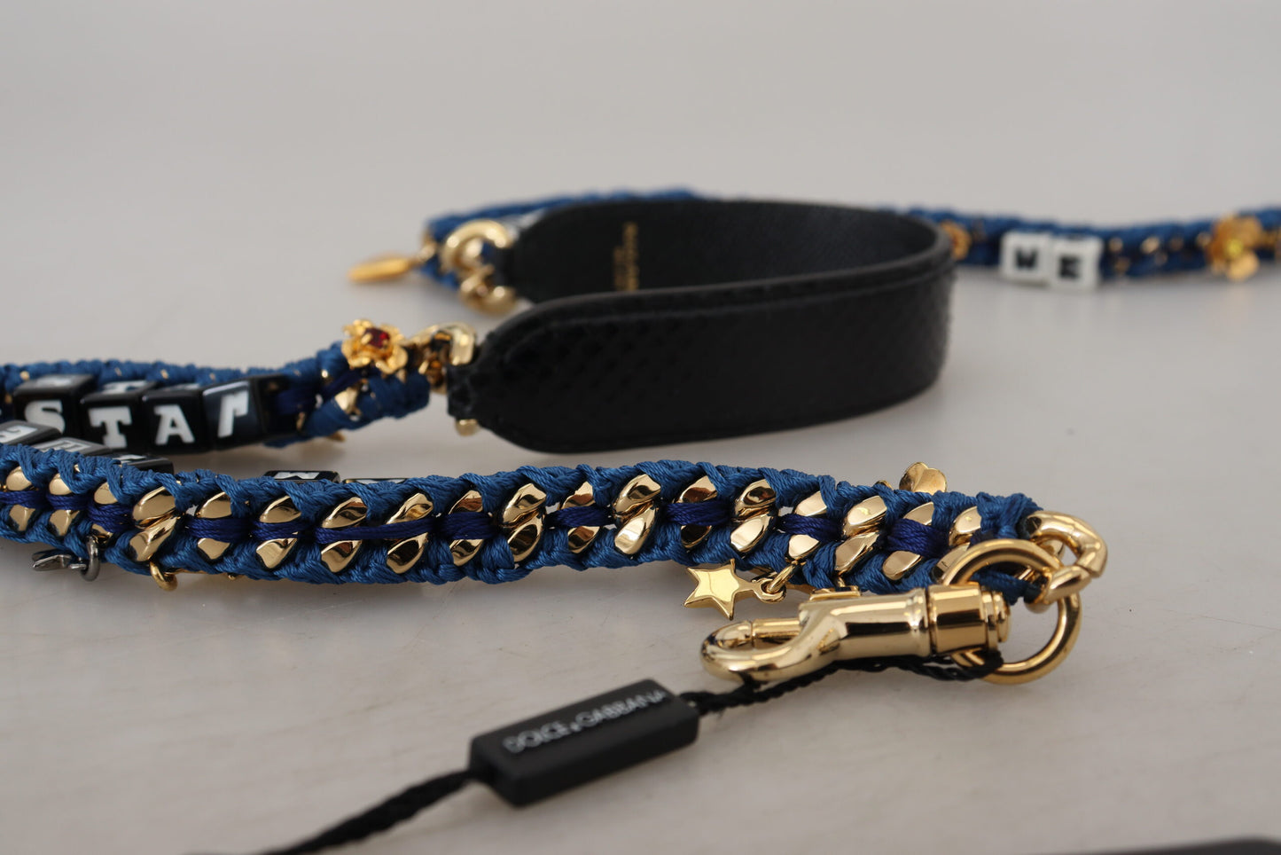 Dolce & Gabbana Multicolor Embellished Bag Shoulder Strap Dolce & Gabbana