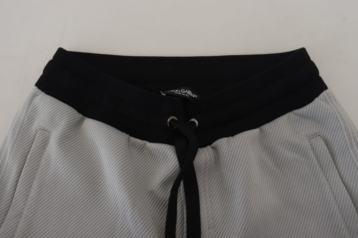 Dolce & Gabbana Gray Polyester Sweatpants Jogger Pants Dolce & Gabbana