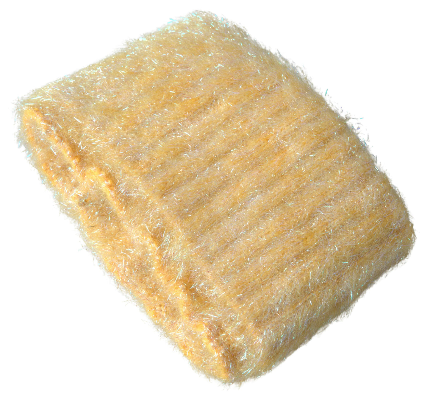 Dolce & Gabbana Yellow Polyester Mohair Fiber Neck Wrap Scarf Dolce & Gabbana