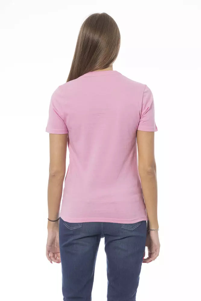 Baldinini Trend Multicolor Cotton Women T-Shirt Baldinini Trend
