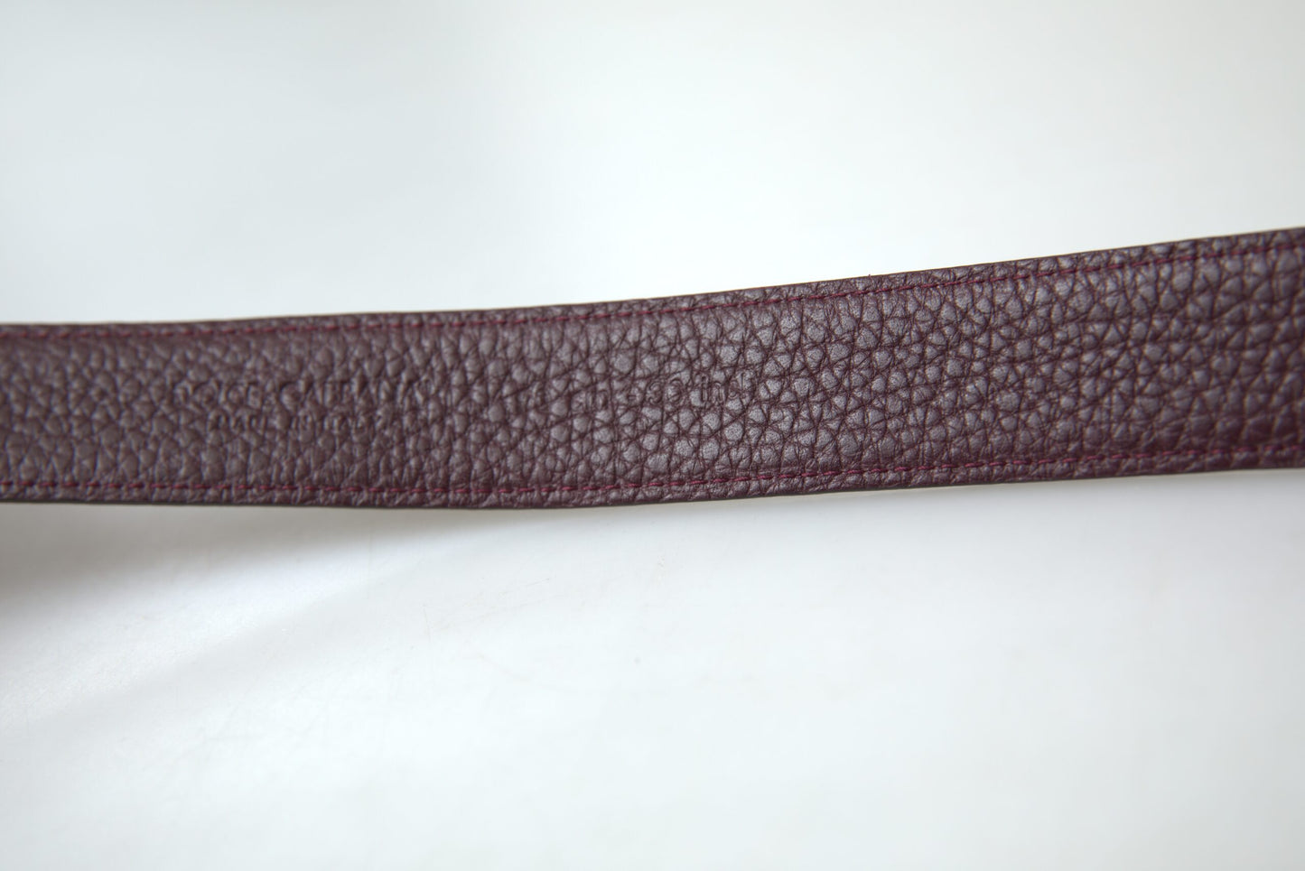 Dolce & Gabbana Brown Leather Metal Buckle Men Cintura Belt Dolce & Gabbana