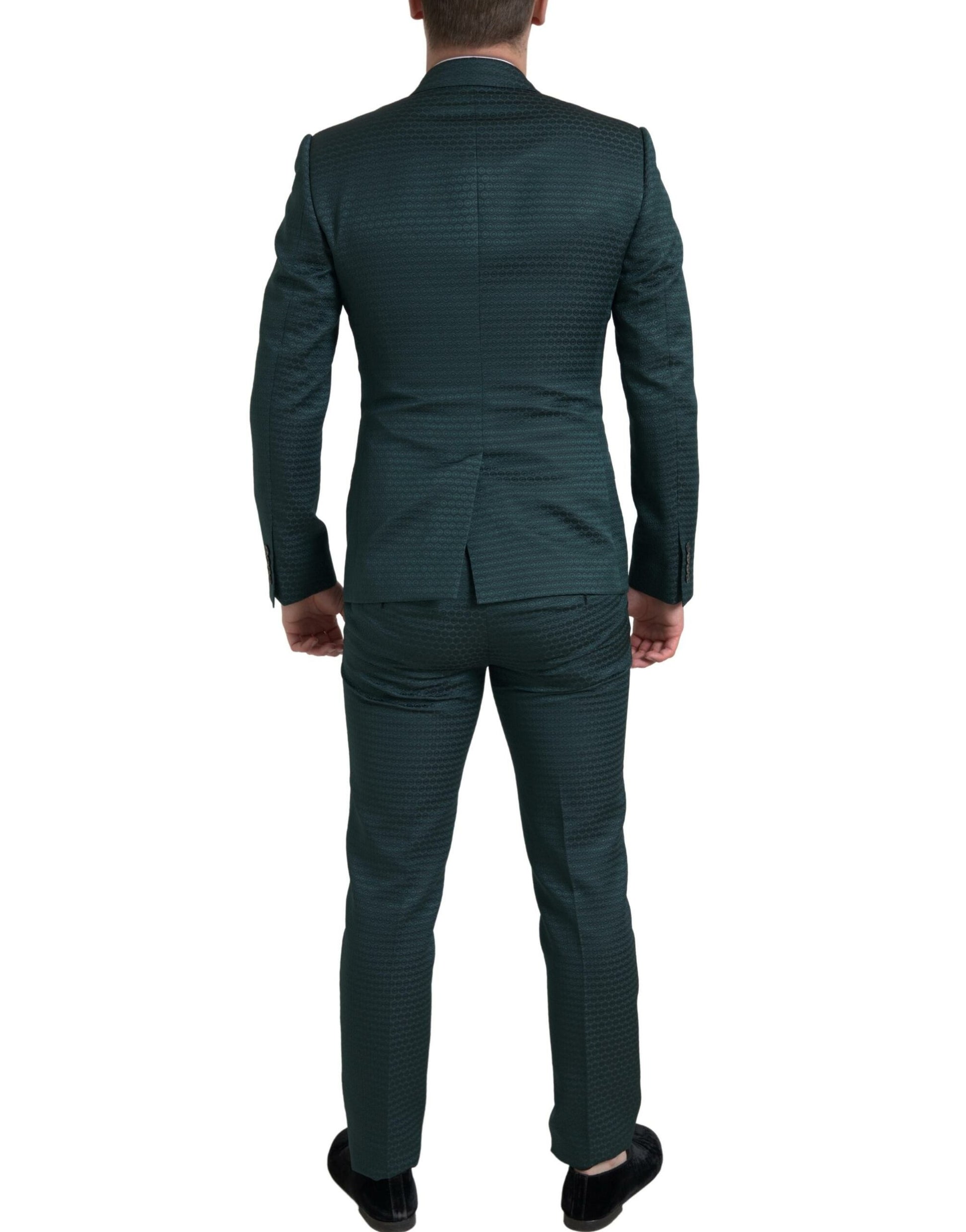 Dolce & Gabbana Green 3 Piece Single Breasted MARTINI Suit Dolce & Gabbana