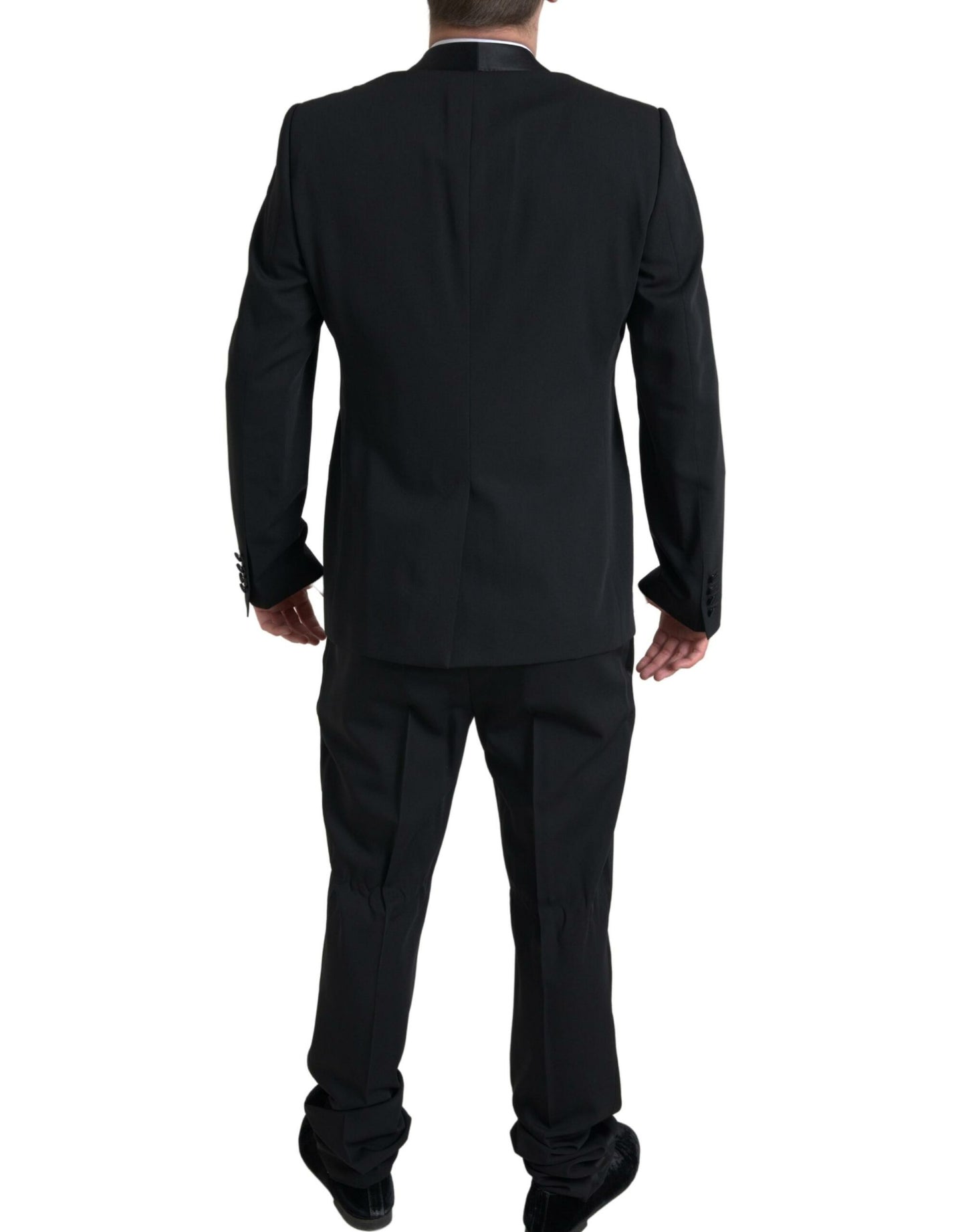 Dolce & Gabbana Black 2 Piece Single Breasted MARTINI Suit Dolce & Gabbana