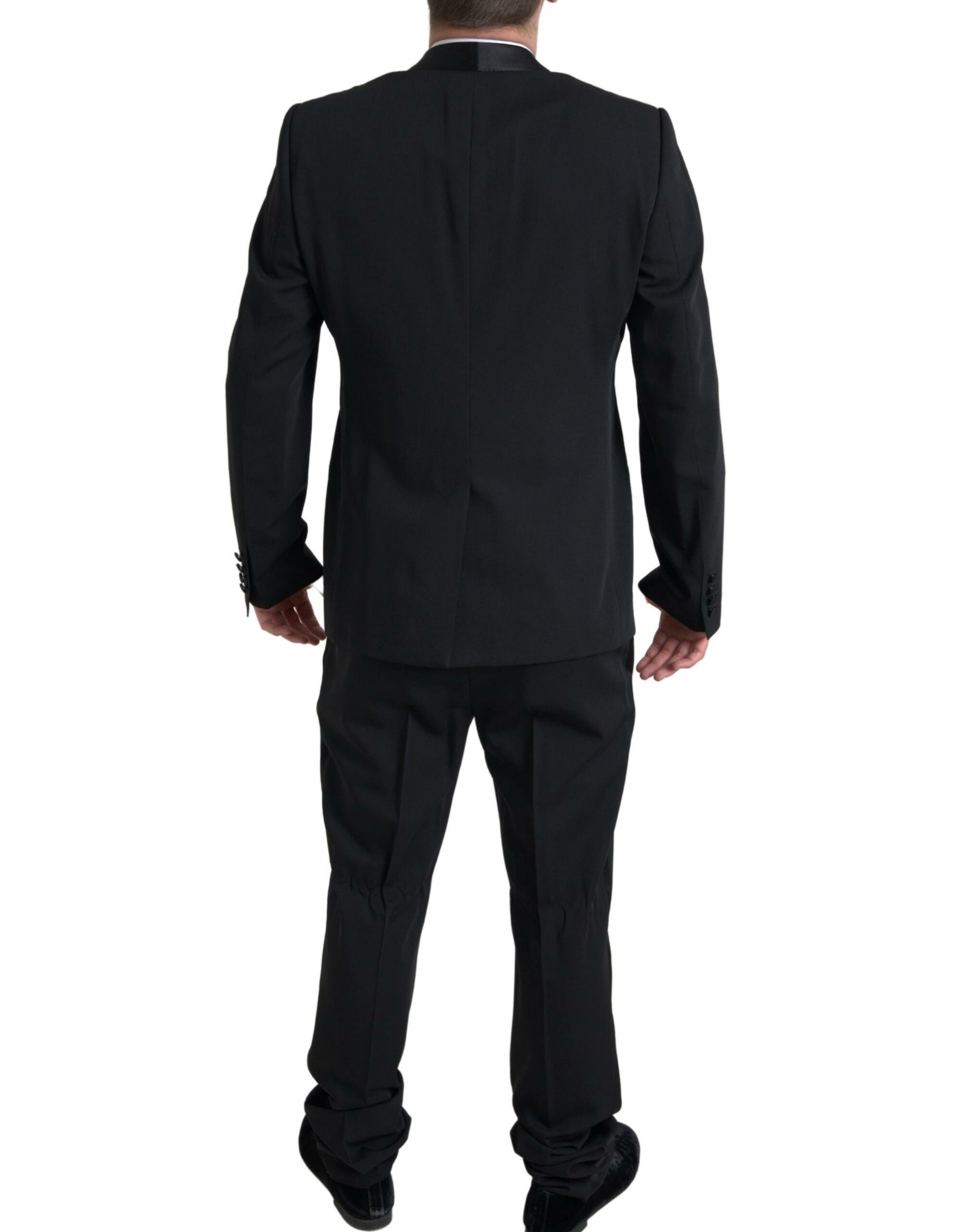 Dolce & Gabbana Black 2 Piece Single Breasted MARTINI Suit Dolce & Gabbana