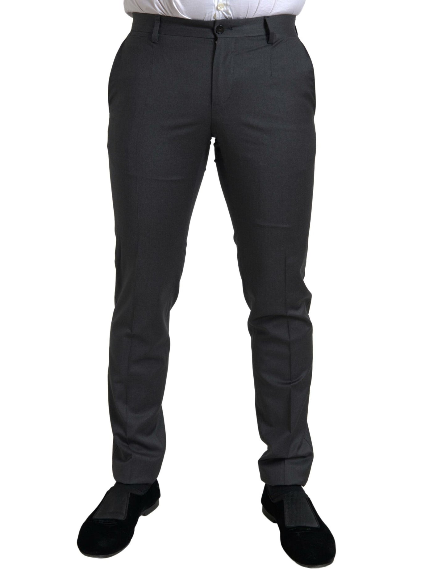 Dolce & Gabbana Gray 2 Piece Double Breasted SICILIA Suit Dolce & Gabbana