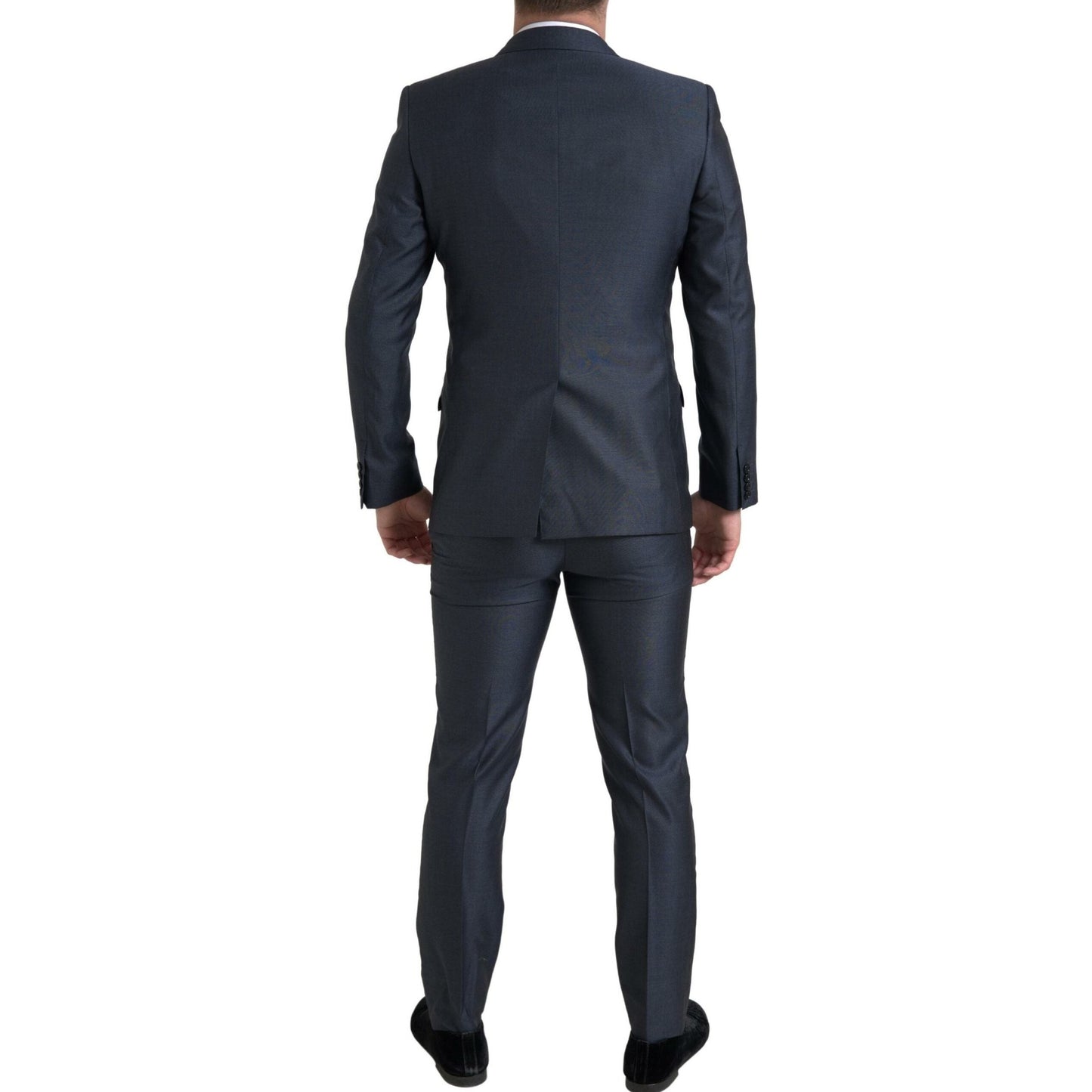 Dolce & Gabbana Blue 2 Piece Double Breasted MARTINI Suit