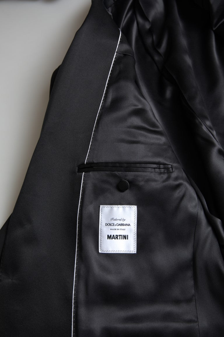 Dolce & Gabbana Black 2 Piece Single Breasted MARTINI Suit Dolce & Gabbana