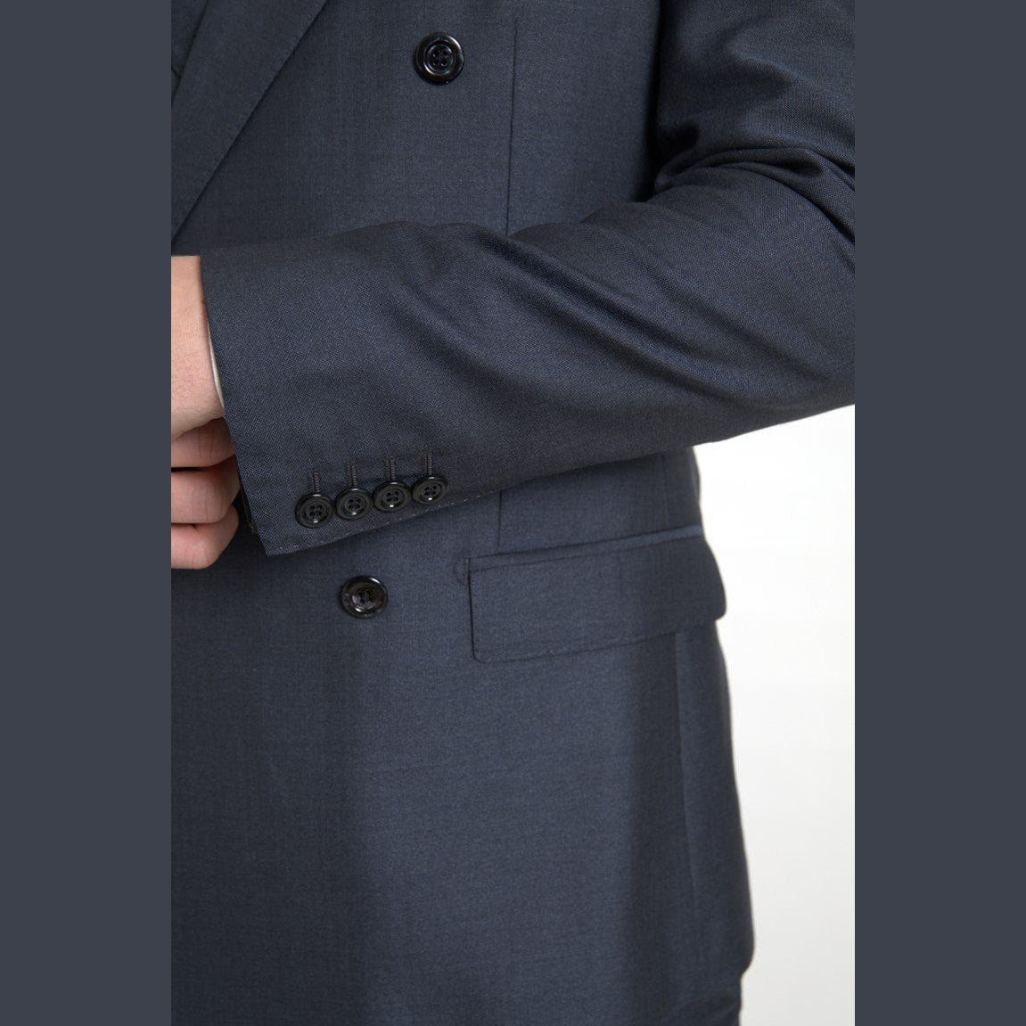 Dolce & Gabbana Blue 2 Piece Double Breasted MARTINI Suit