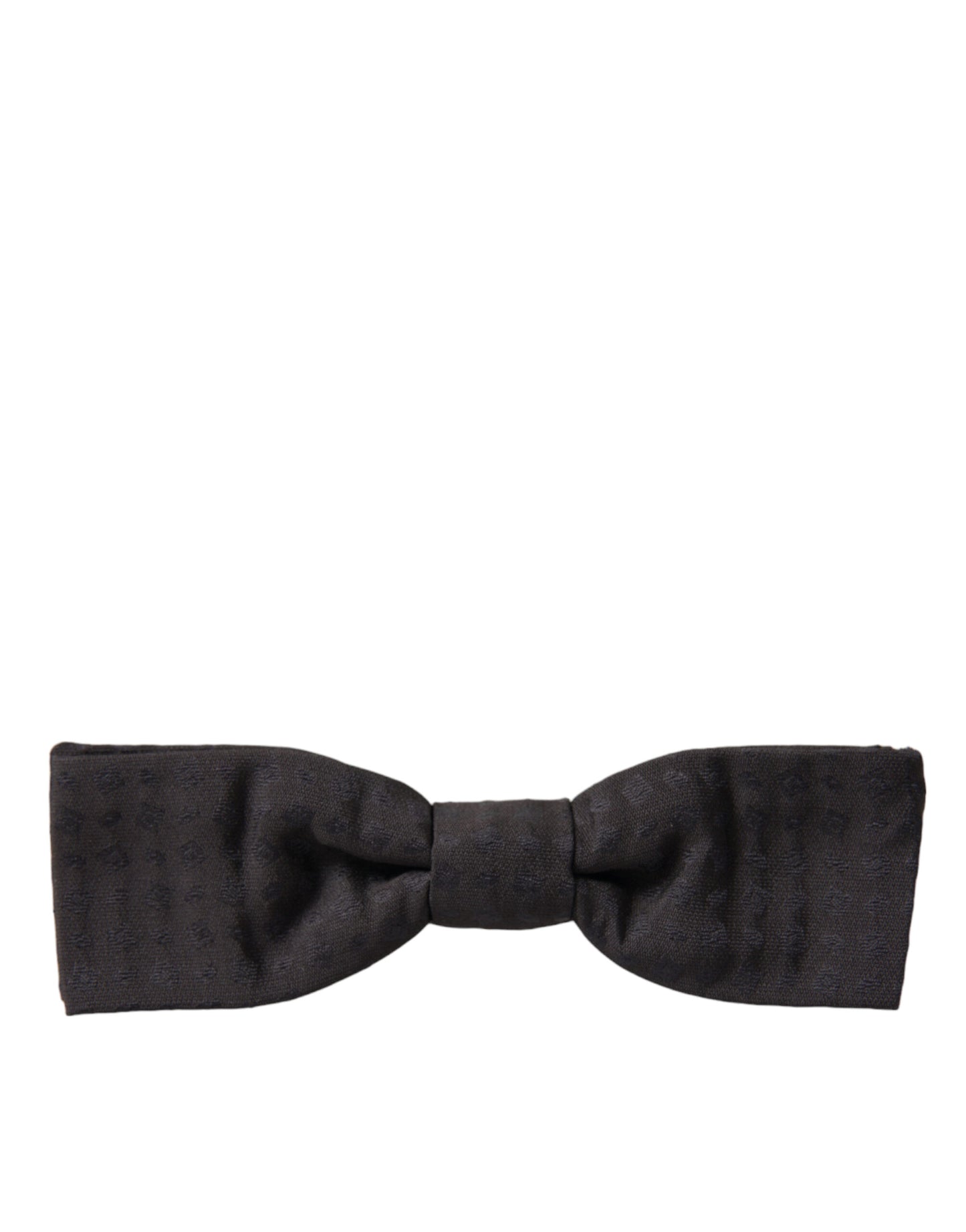 Dolce & Gabbana Brown Fantasy Silk Adjustable Neck Men Papillon Bow Tie Dolce & Gabbana