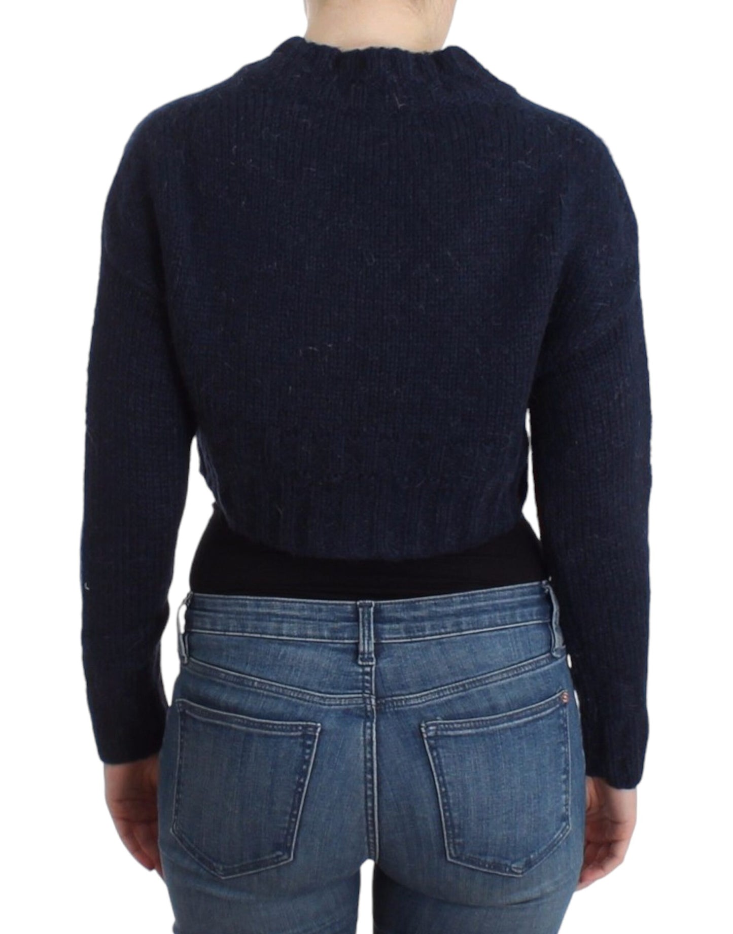 John Galliano Blue cropped cardigan John Galliano