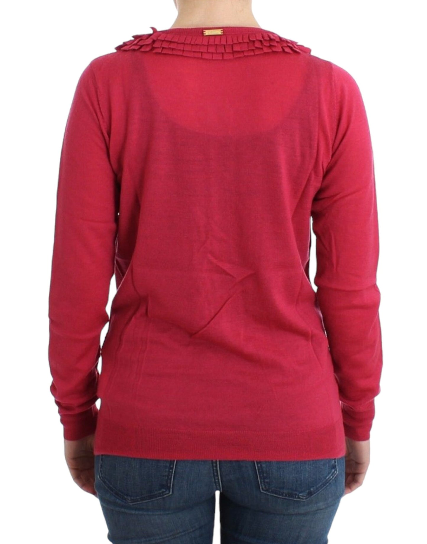 John Galliano Pink wool cardigan John Galliano