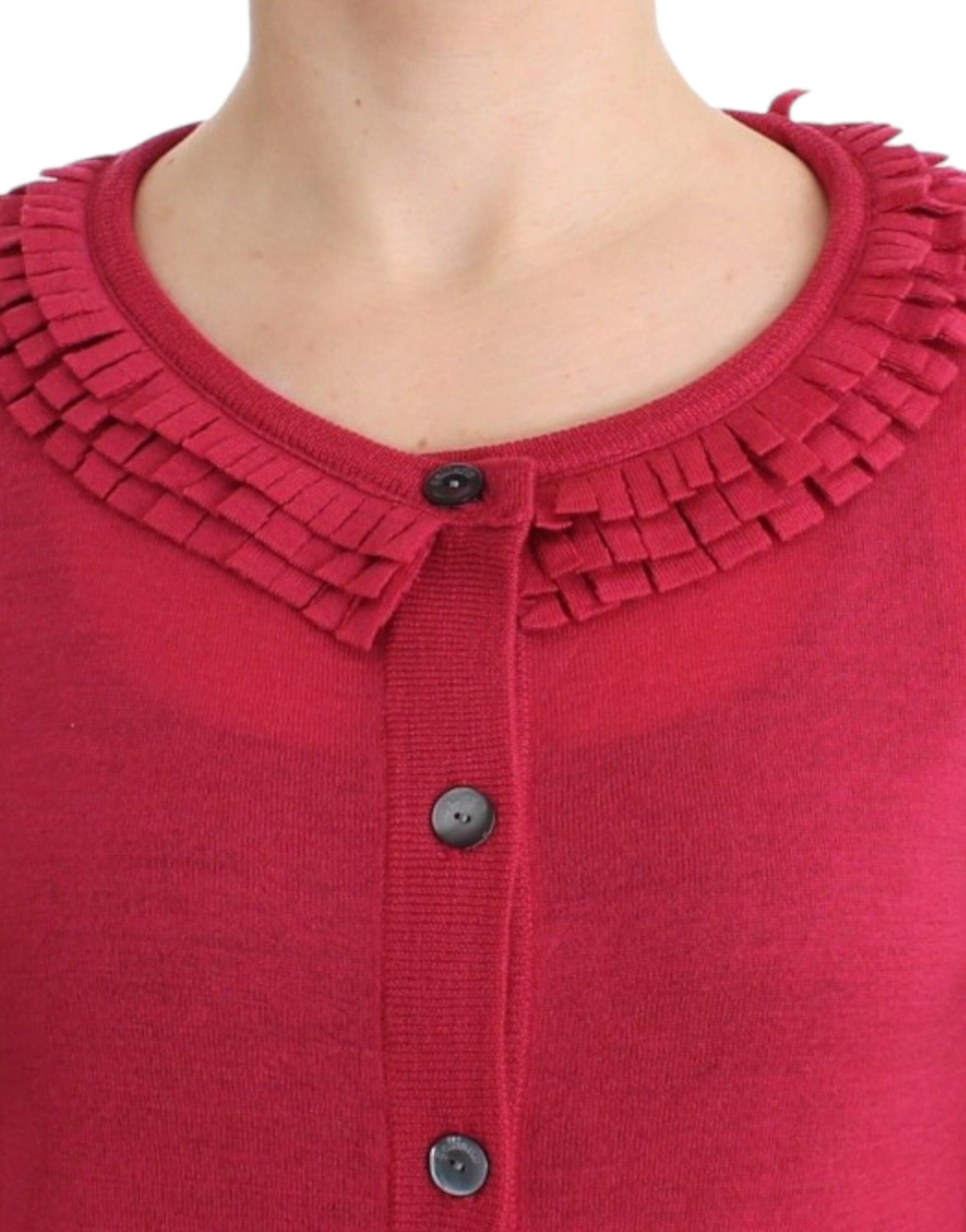 John Galliano Pink wool cardigan John Galliano