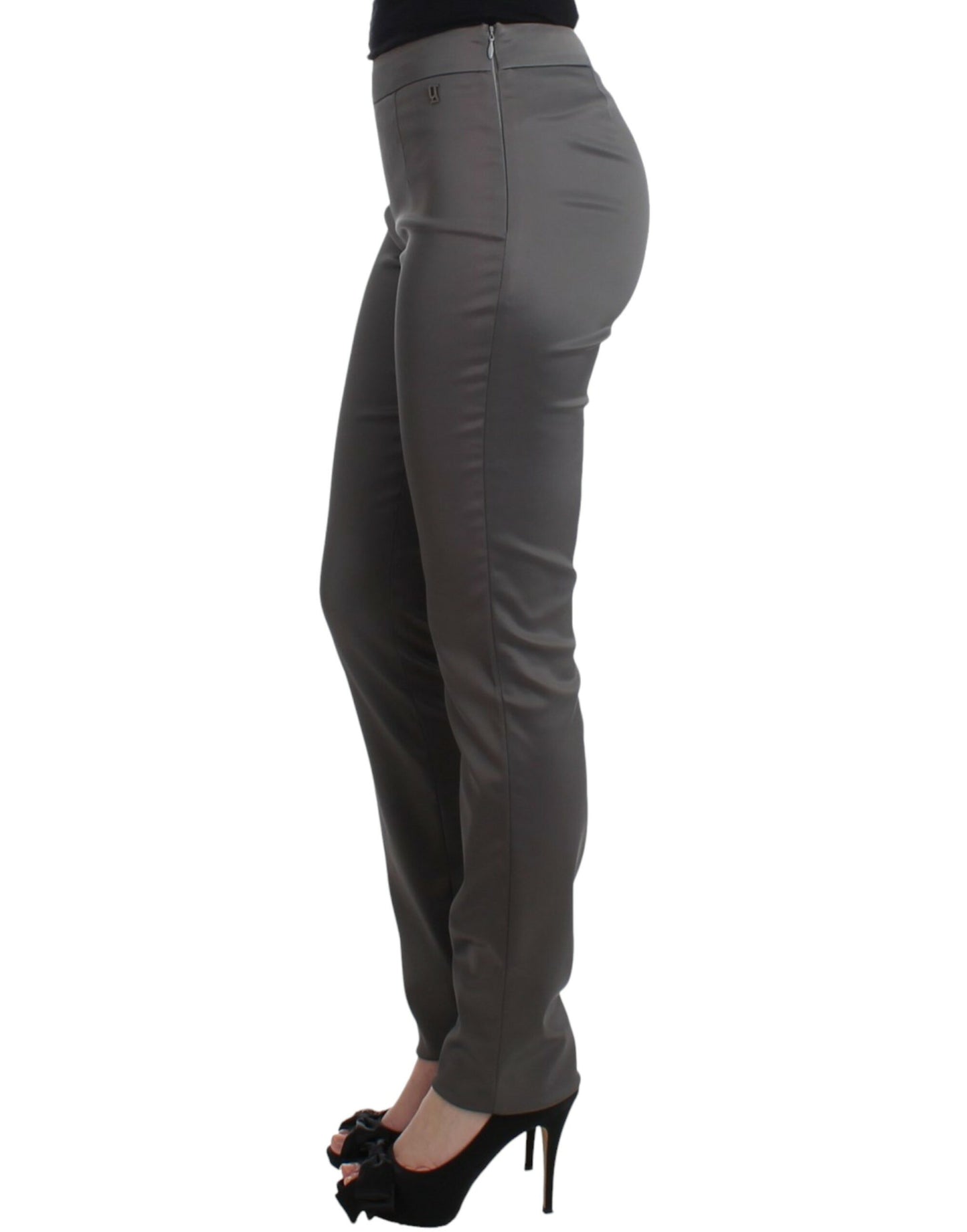 John Galliano Gray slim fit pants John Galliano