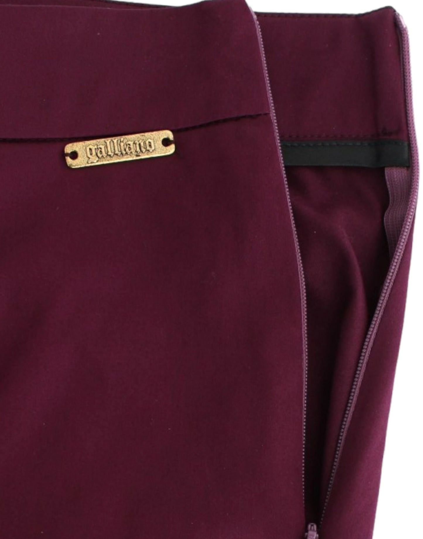 John Galliano Purple slim fit pants John Galliano