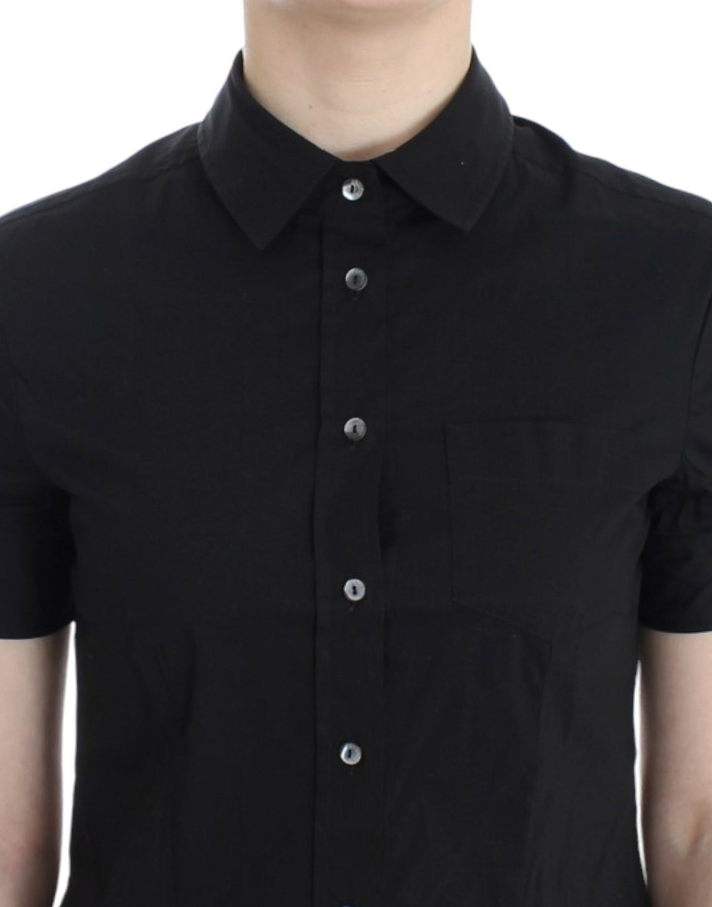 John Galliano Black cotton shirt top John Galliano