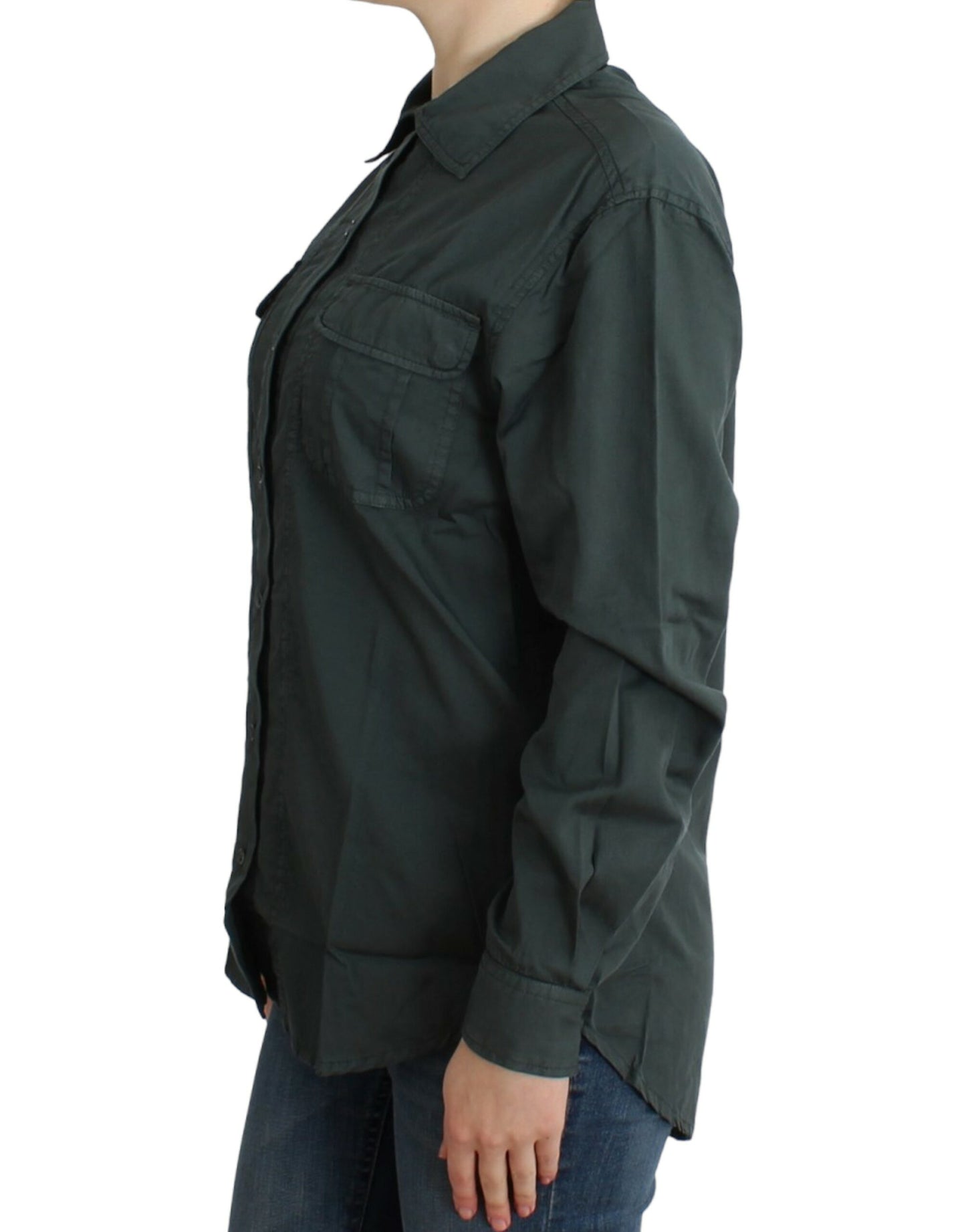 Cavalli Gray button down shirt Cavalli