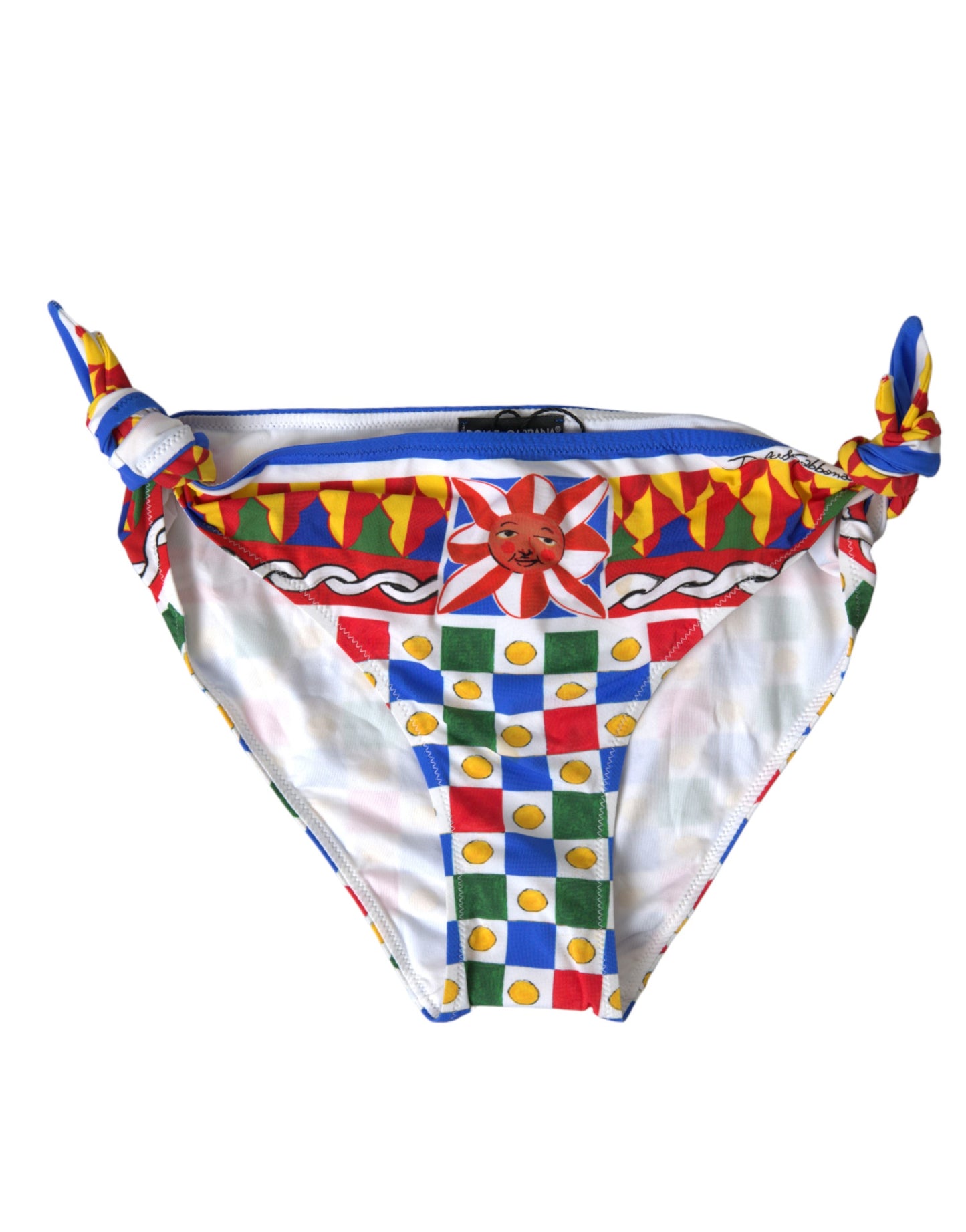 Dolce & Gabbana Multicolor Carretto Bottom Swim Beachwear Bikini Dolce & Gabbana