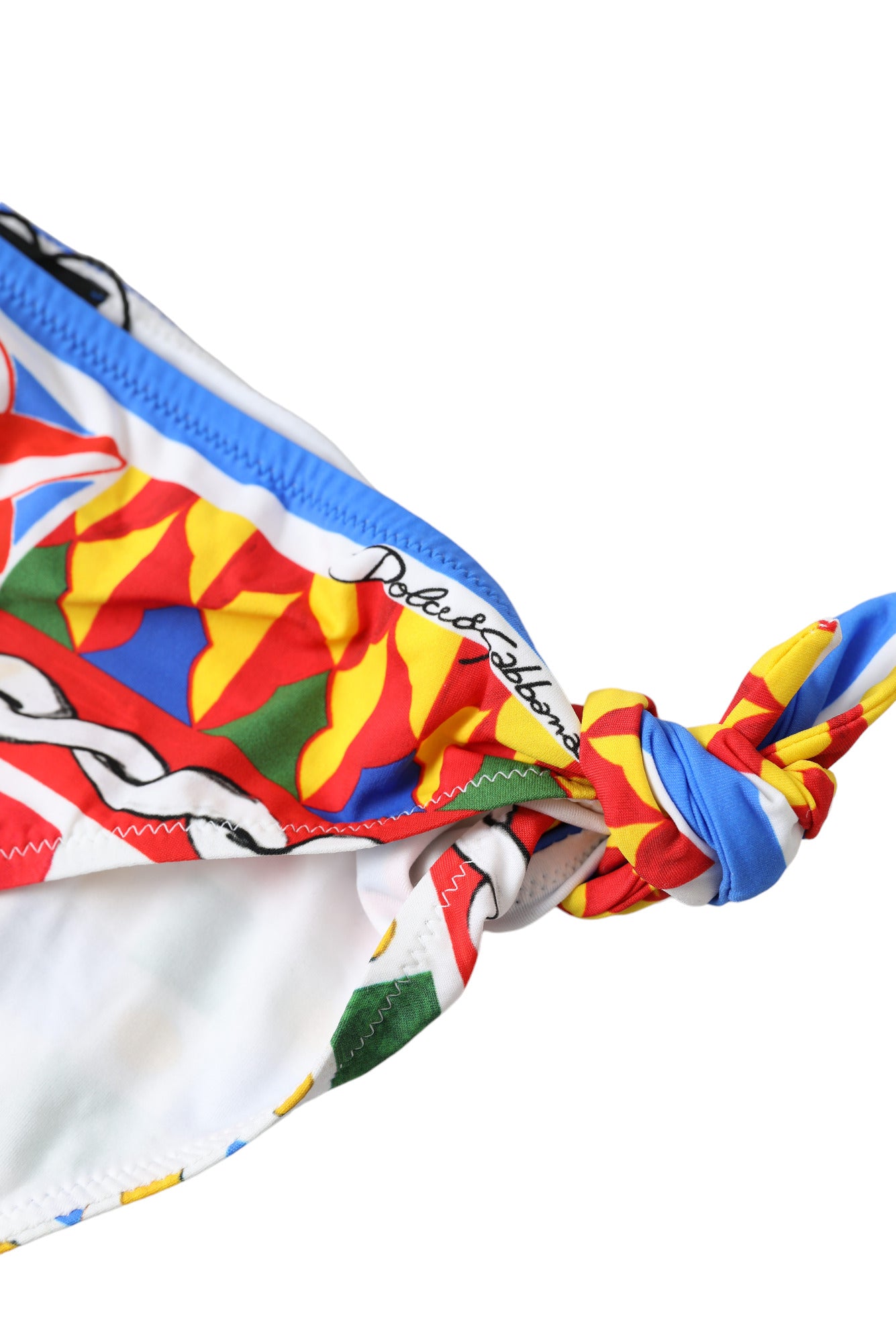 Dolce & Gabbana Multicolor Carretto Bottom Swim Beachwear Bikini Dolce & Gabbana