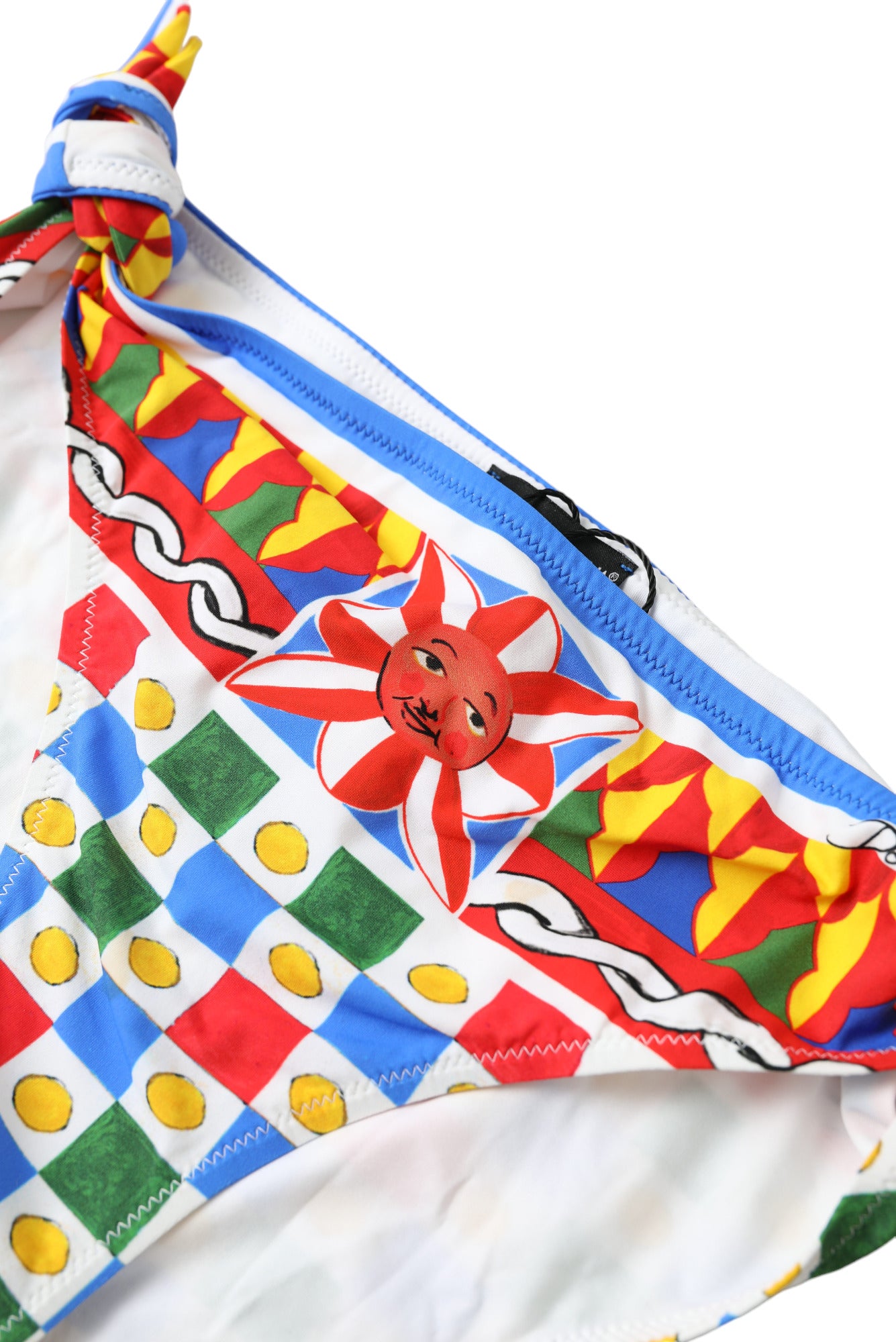 Dolce & Gabbana Multicolor Carretto Bottom Swim Beachwear Bikini Dolce & Gabbana