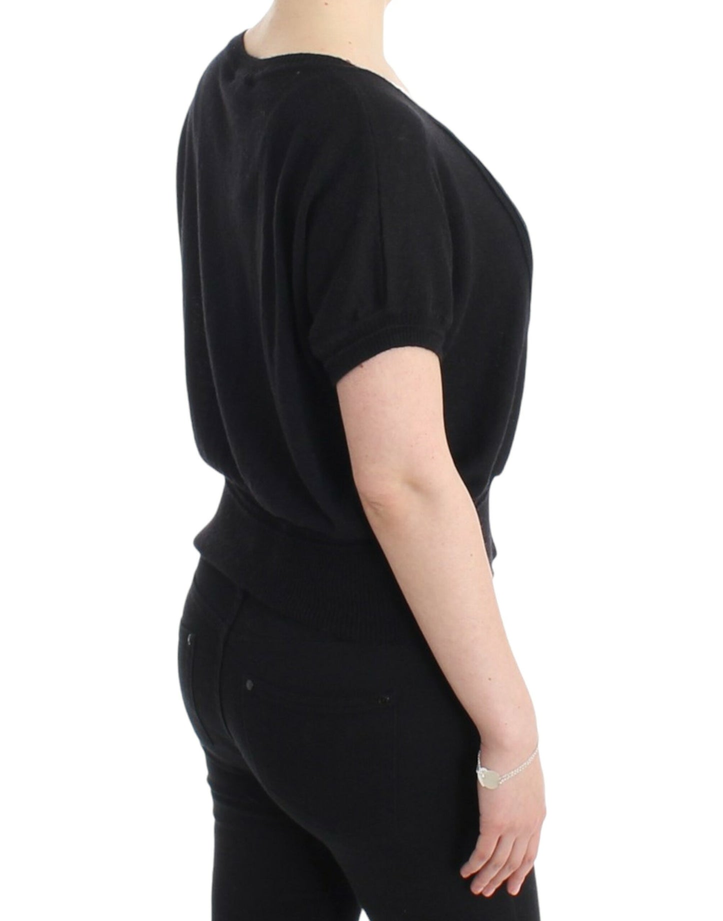 Cavalli Black short sleeved jumper Cavalli