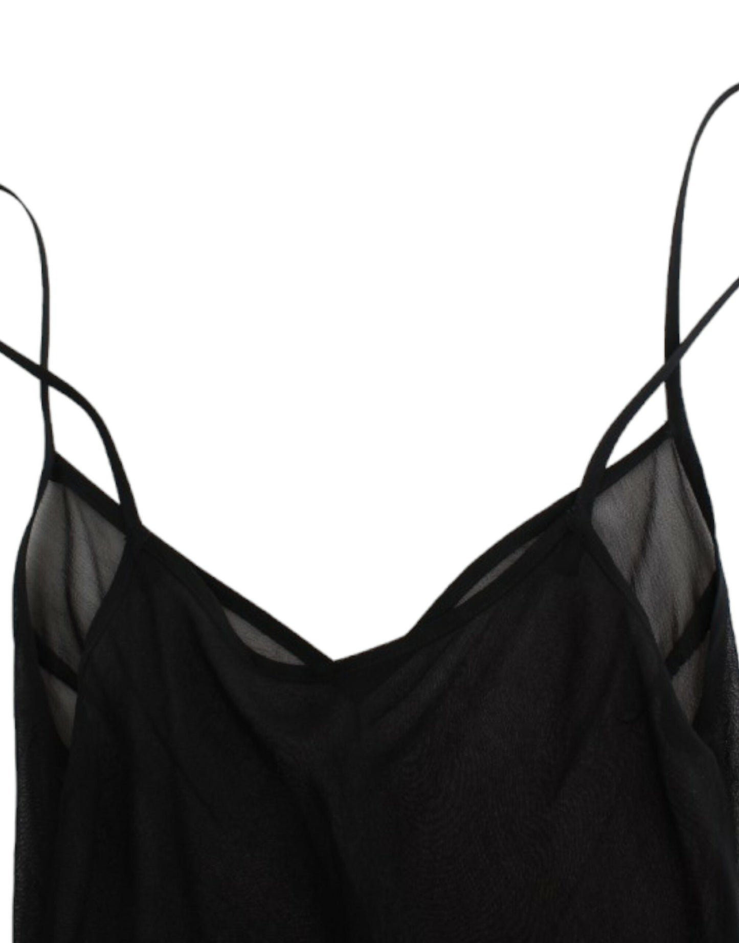 Cavalli Black long sleeve silk dress Cavalli
