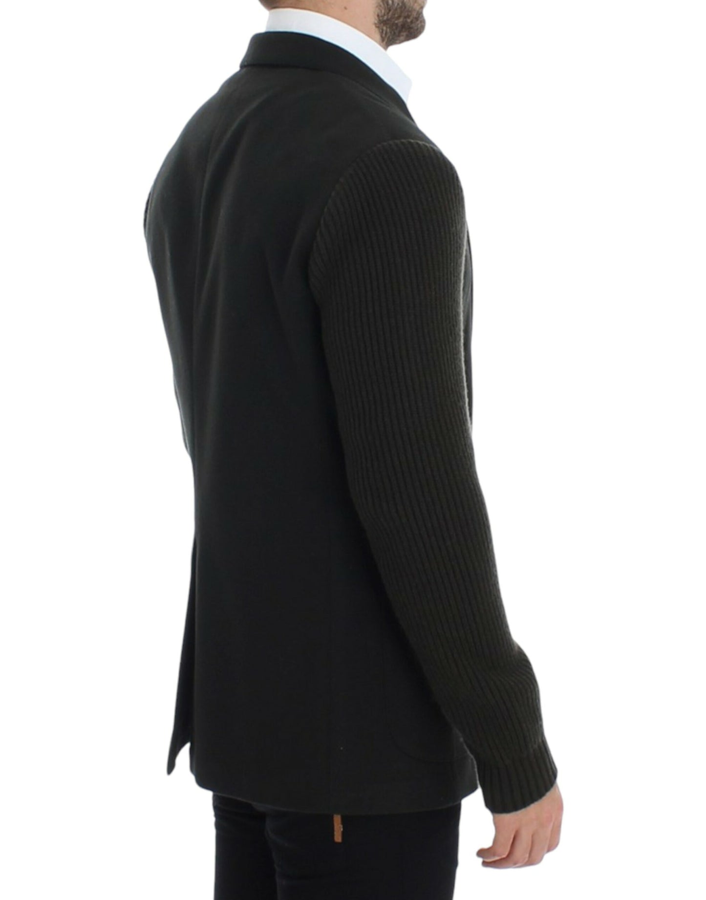 Dolce & Gabbana Green cashmere two button blazer Dolce & Gabbana