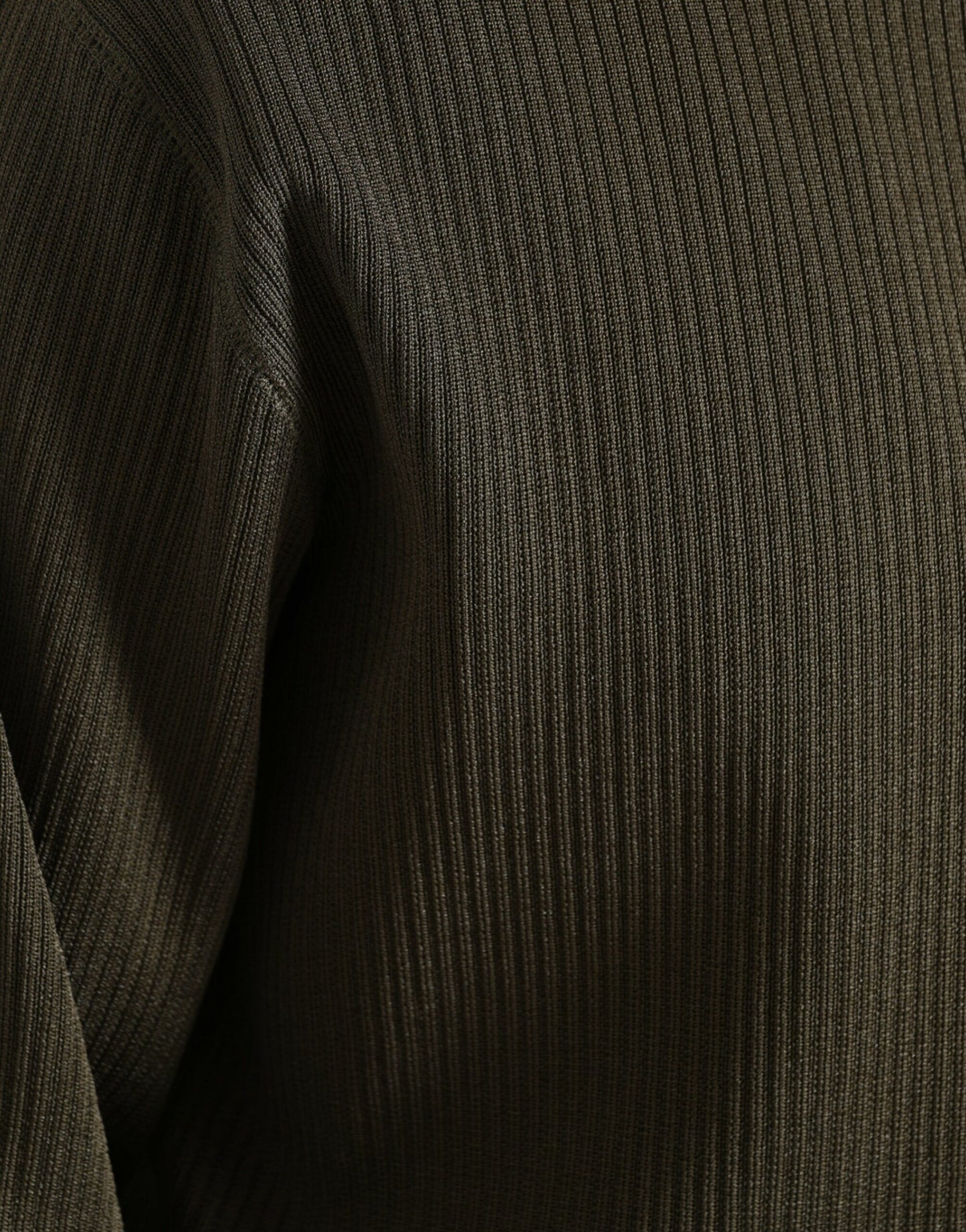 Dolce & Gabbana Green Viscose Crew Neck Men Pullover Sweater Dolce & Gabbana