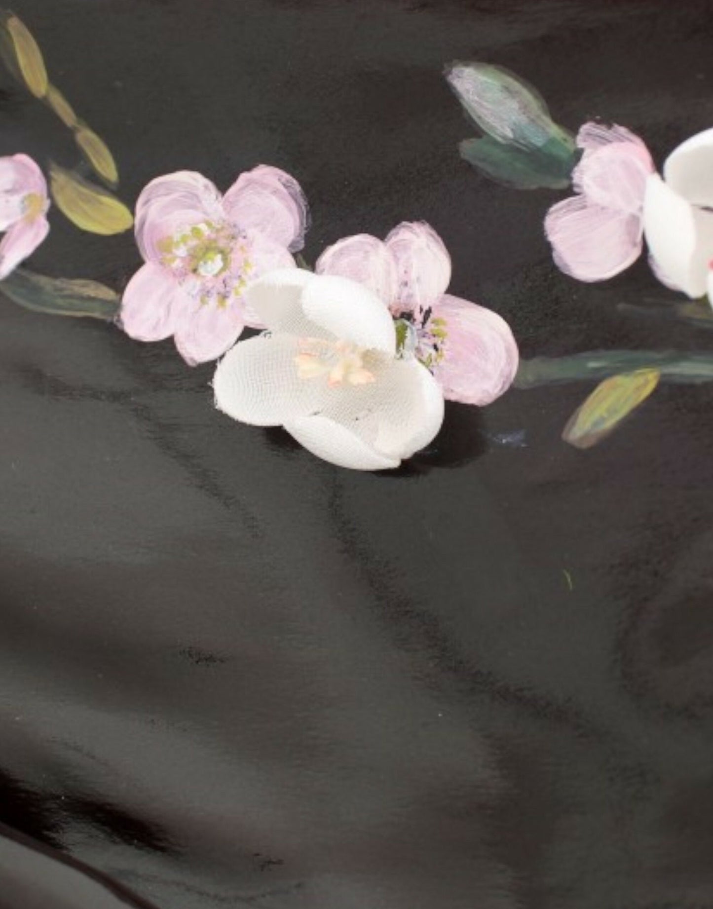 Dolce & Gabbana Black floral 3/4 Sleeve sheath dress Dolce & Gabbana