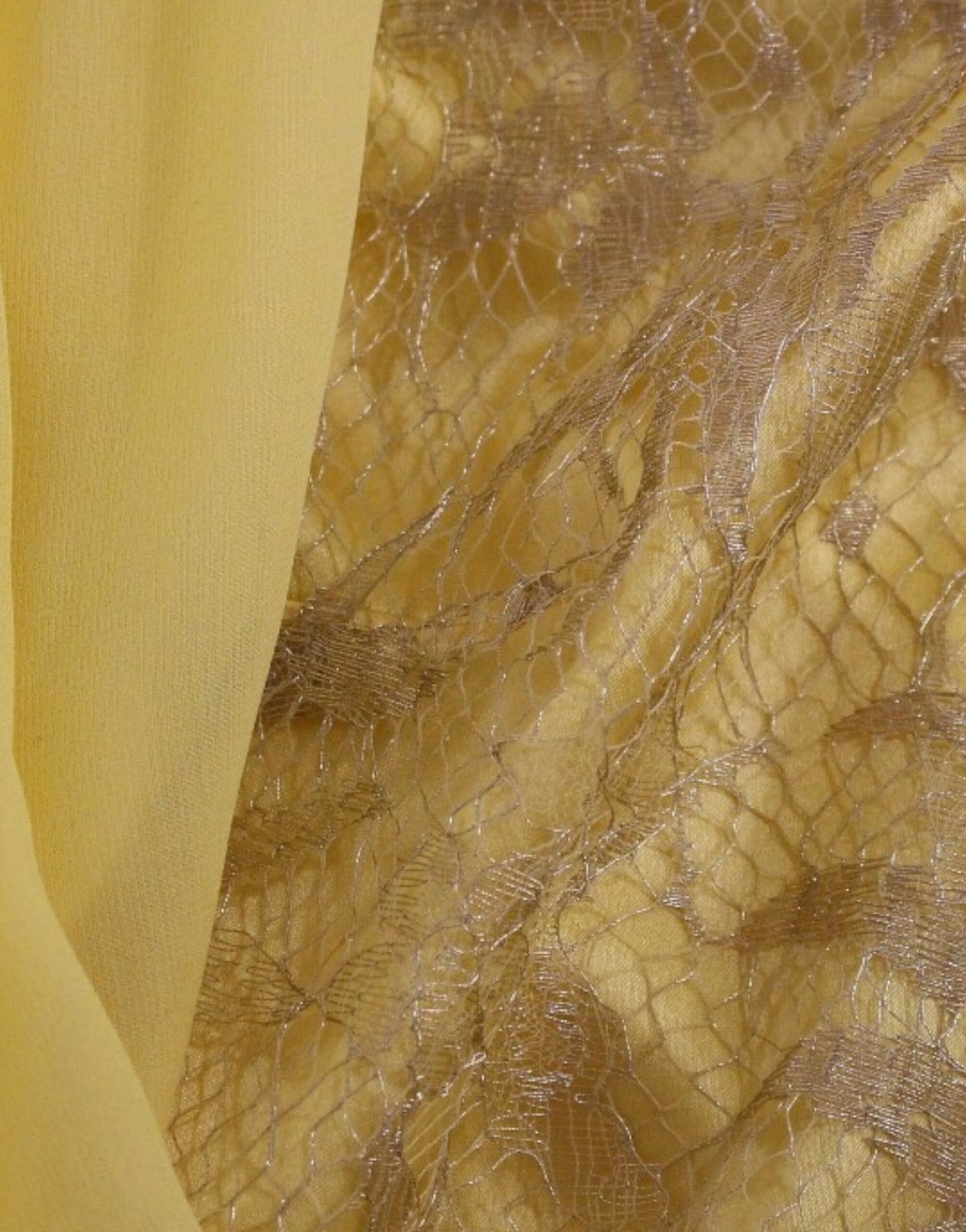 Dolce & Gabbana Yellow lace crystal mini dress Dolce & Gabbana